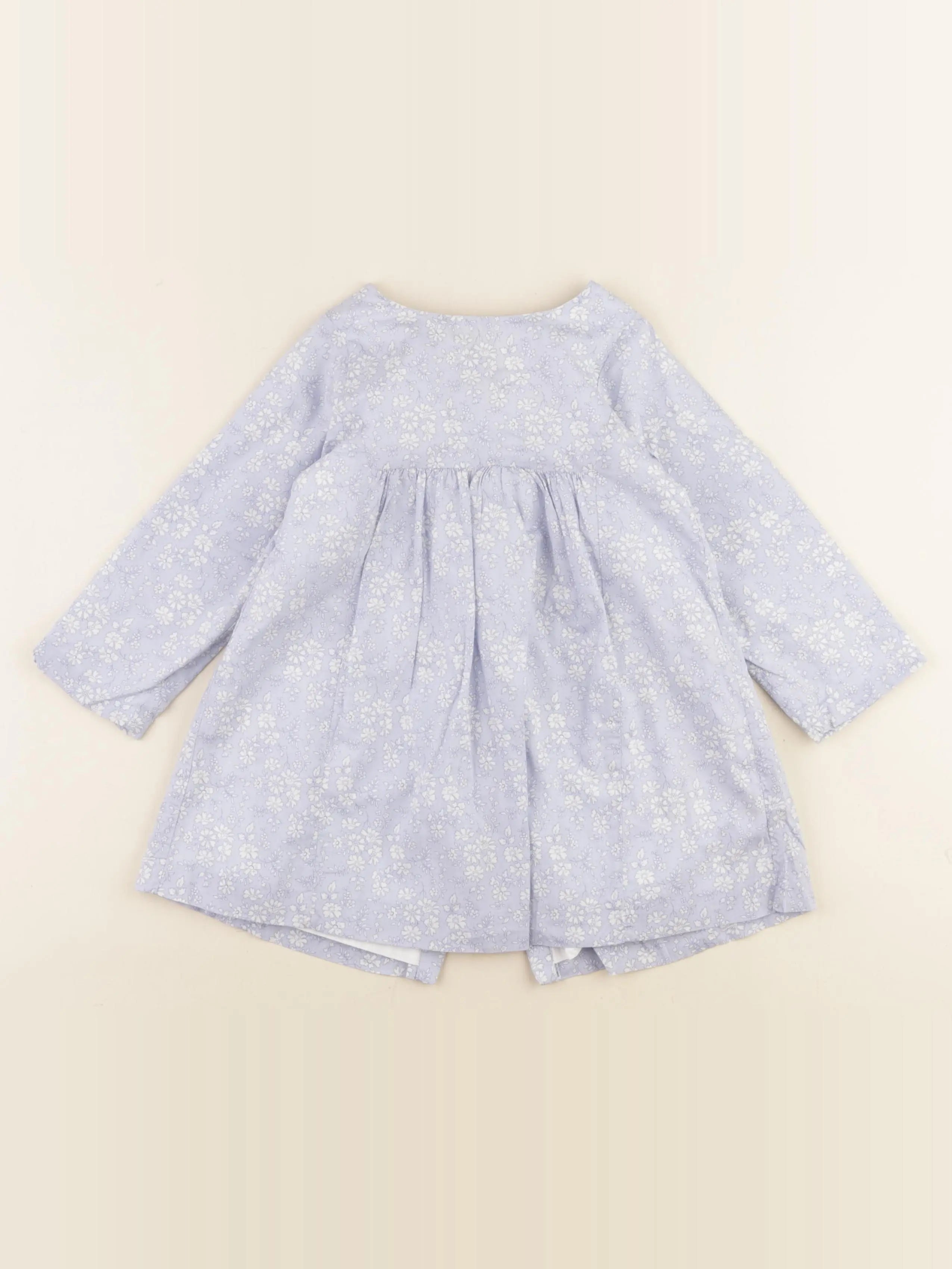 Jacadi - robe liberty bleu - 24 mois