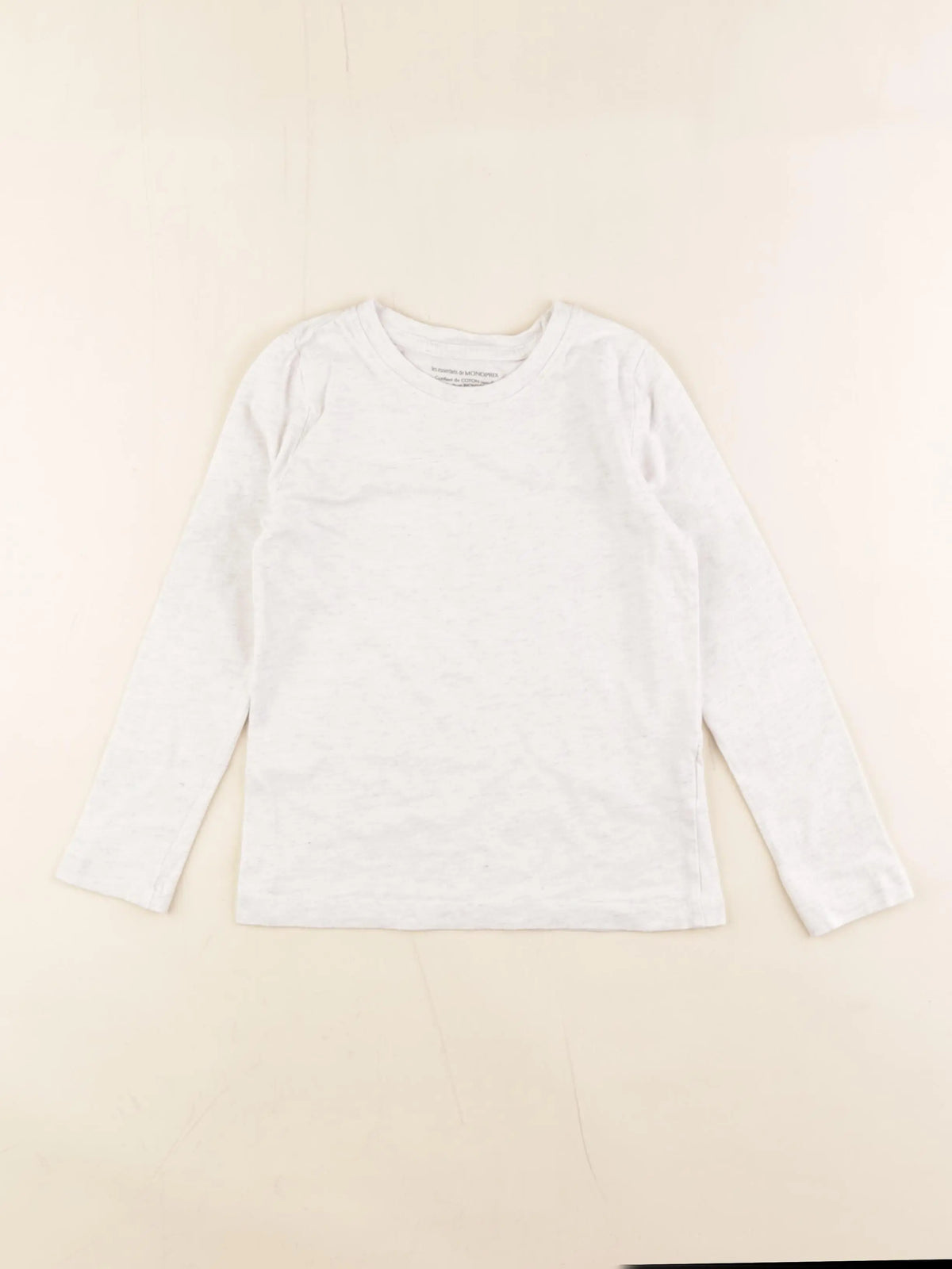 Monoprix - tee-shirt blanc - 6 ans