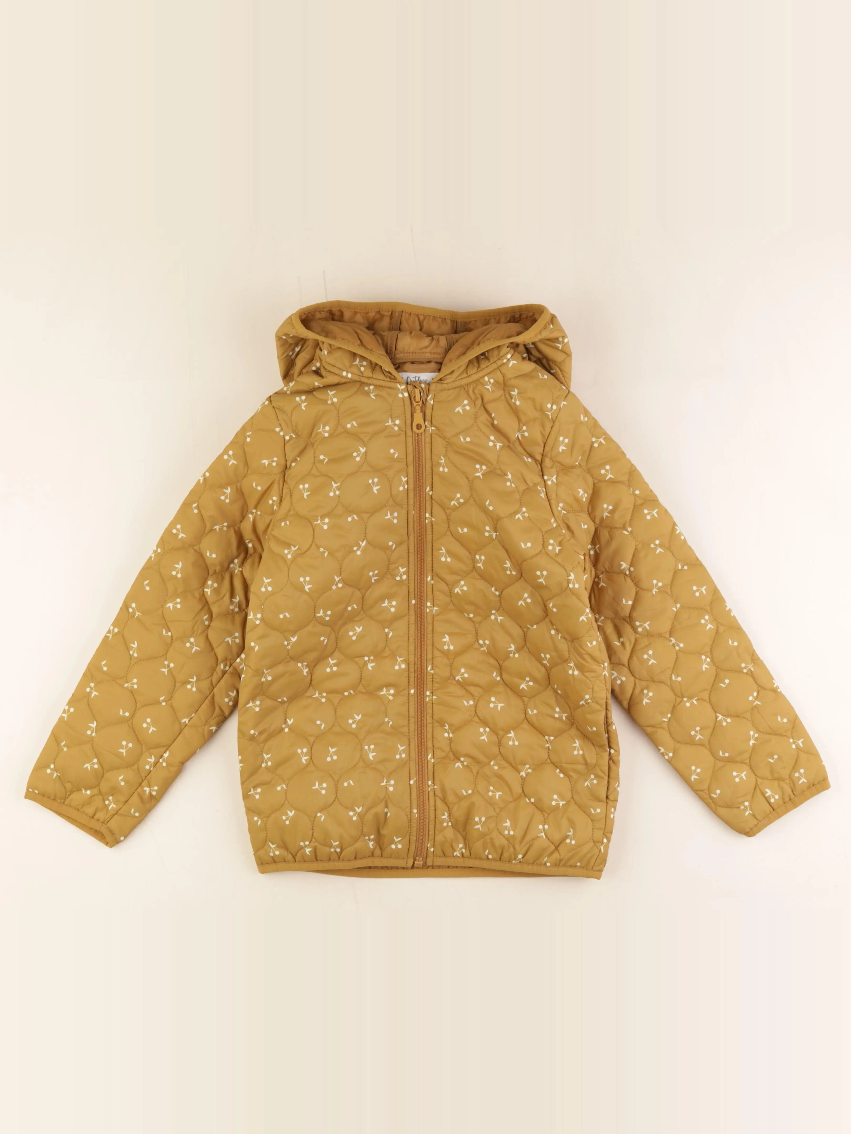 Vertbaudet - doudoune jaune - 9 ans