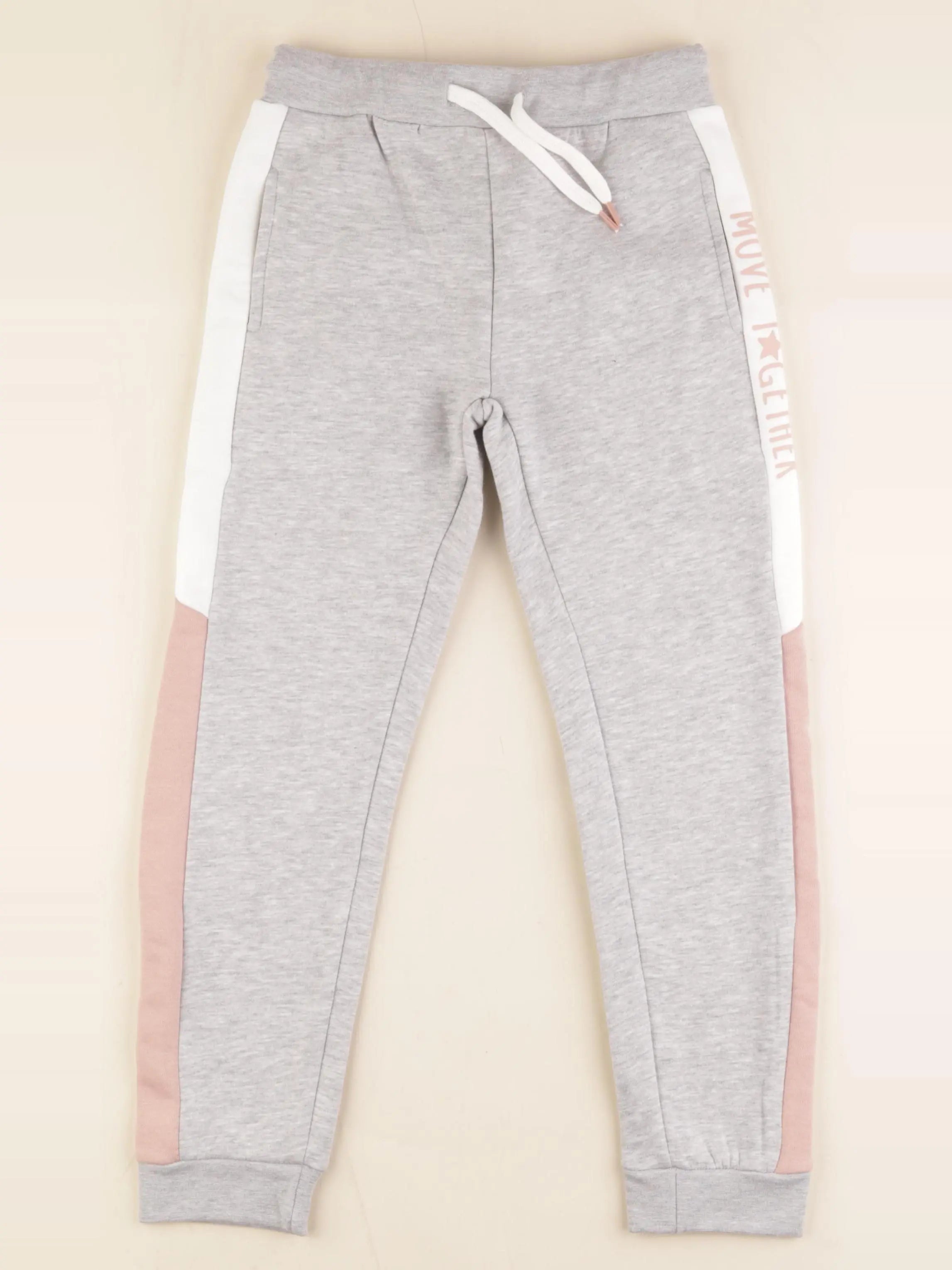 Vertbaudet - jogging gris - 8 ans