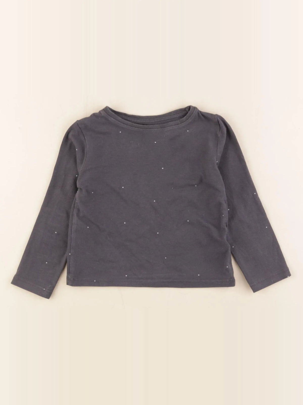 H&M - tee-shirt gris - 2/4 ans