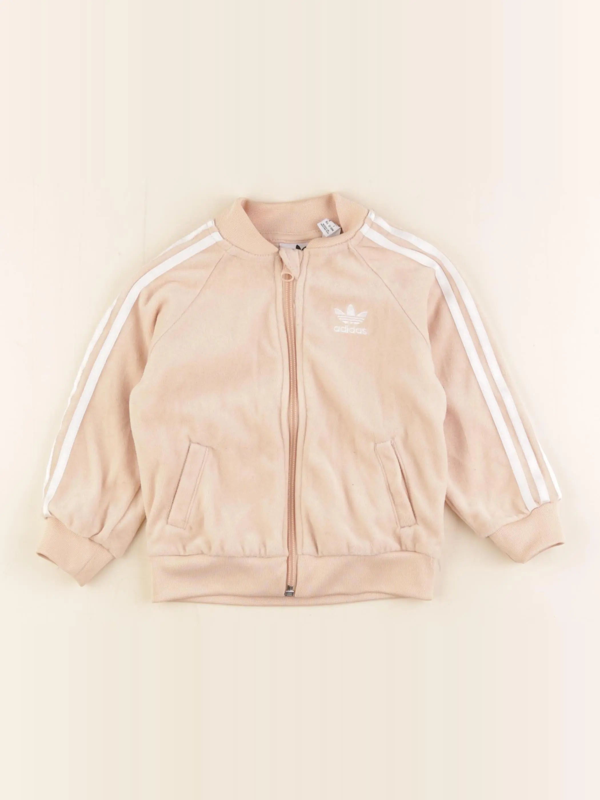 Adidas - sweat rose - 12/18 mois