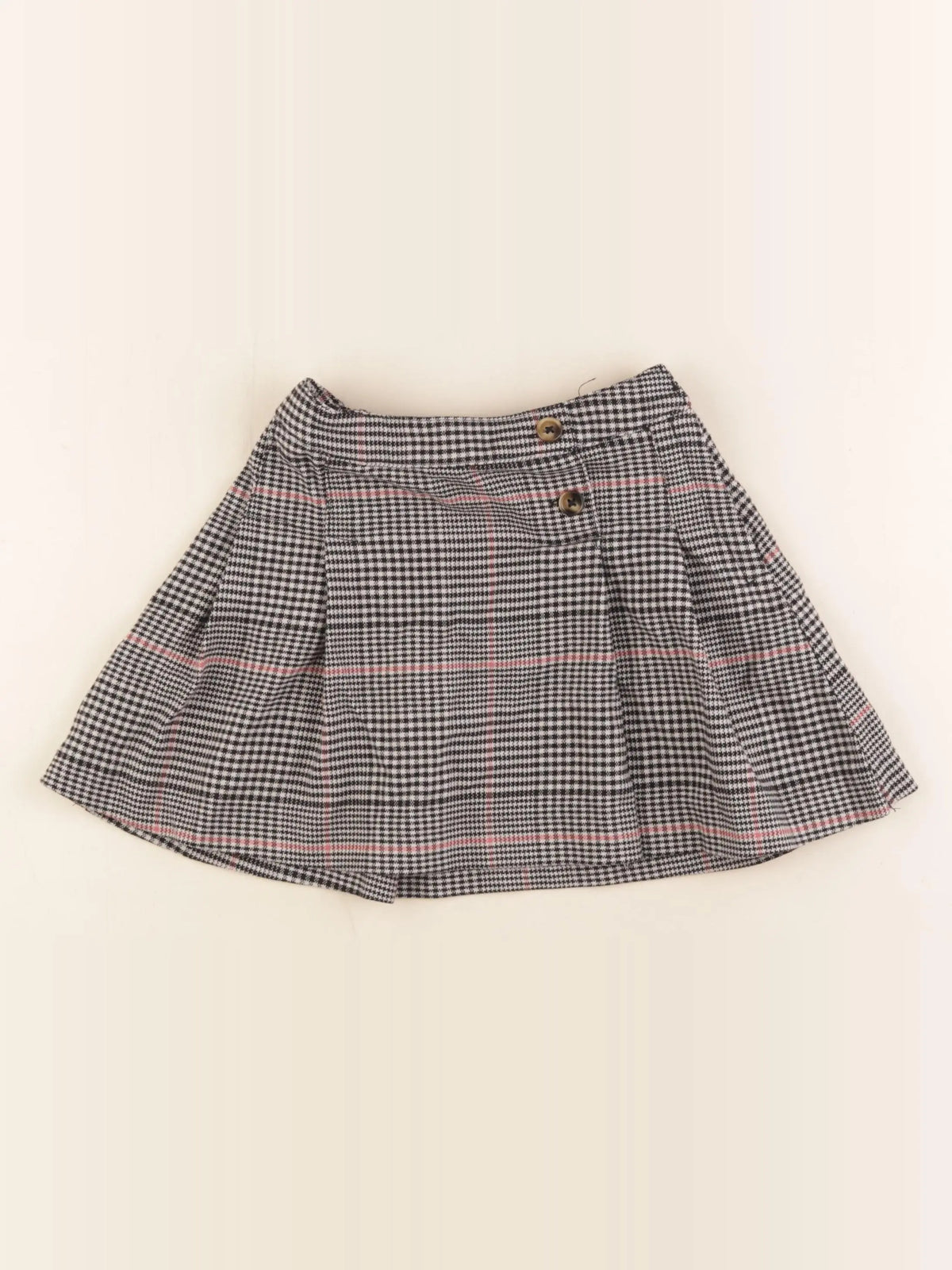 H&M - jupe noir - 4/5 ans