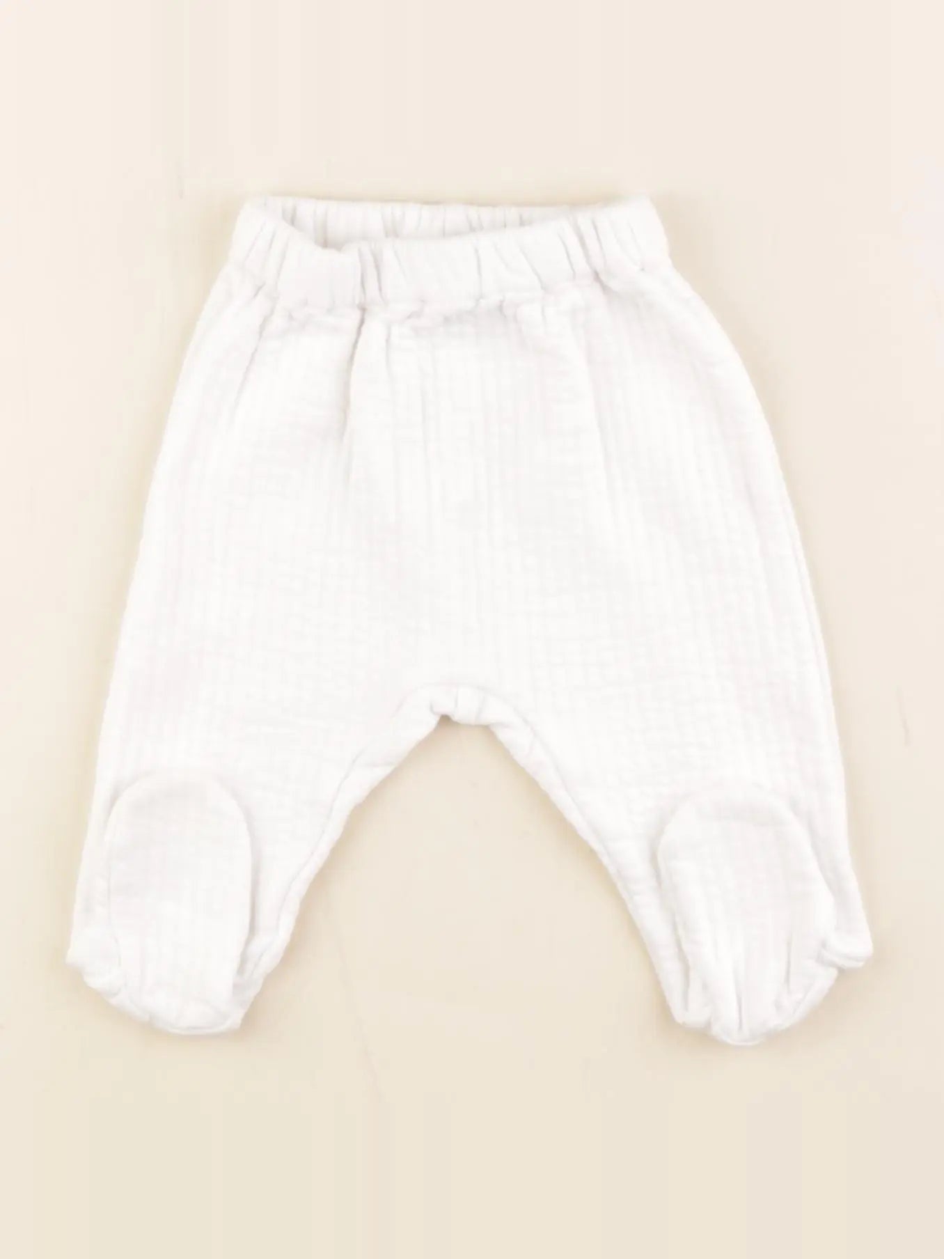 Jacadi - legging blanc - 6 mois