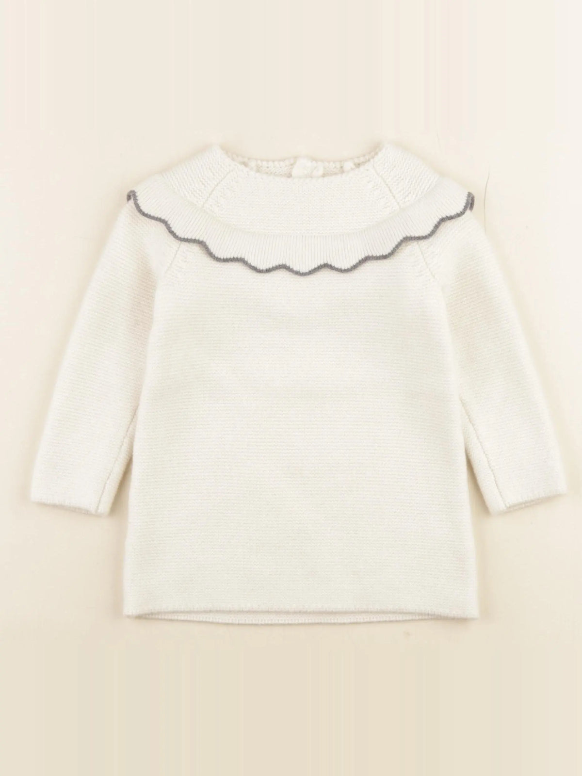 Jacadi - robe beige - 12 mois