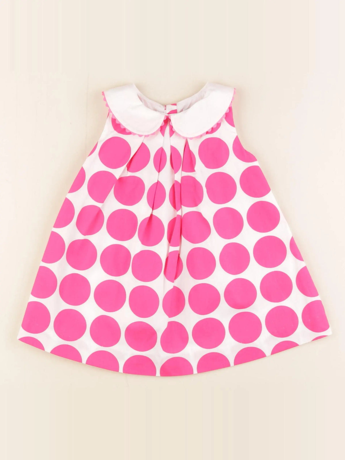 Jacadi - robe rose - 12 mois