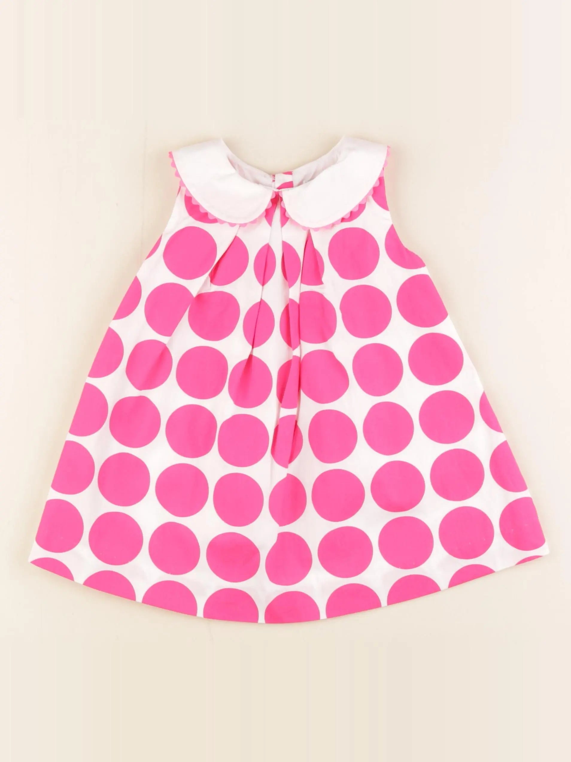 Jacadi - robe rose - 12 mois