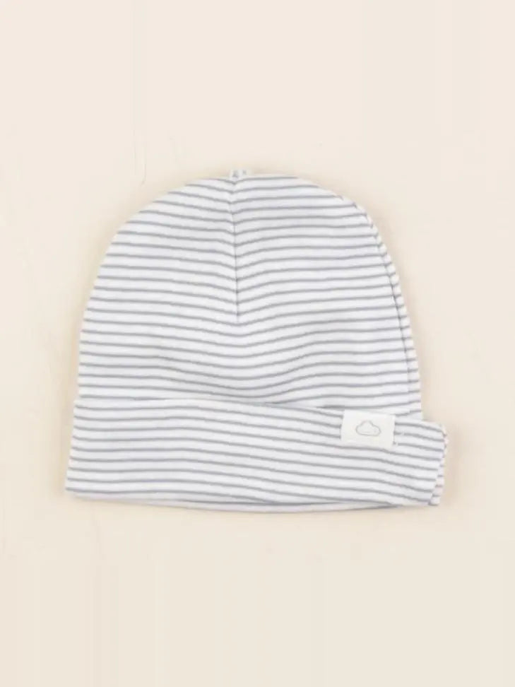 H&M - bonnet bleu - 1/2 mois