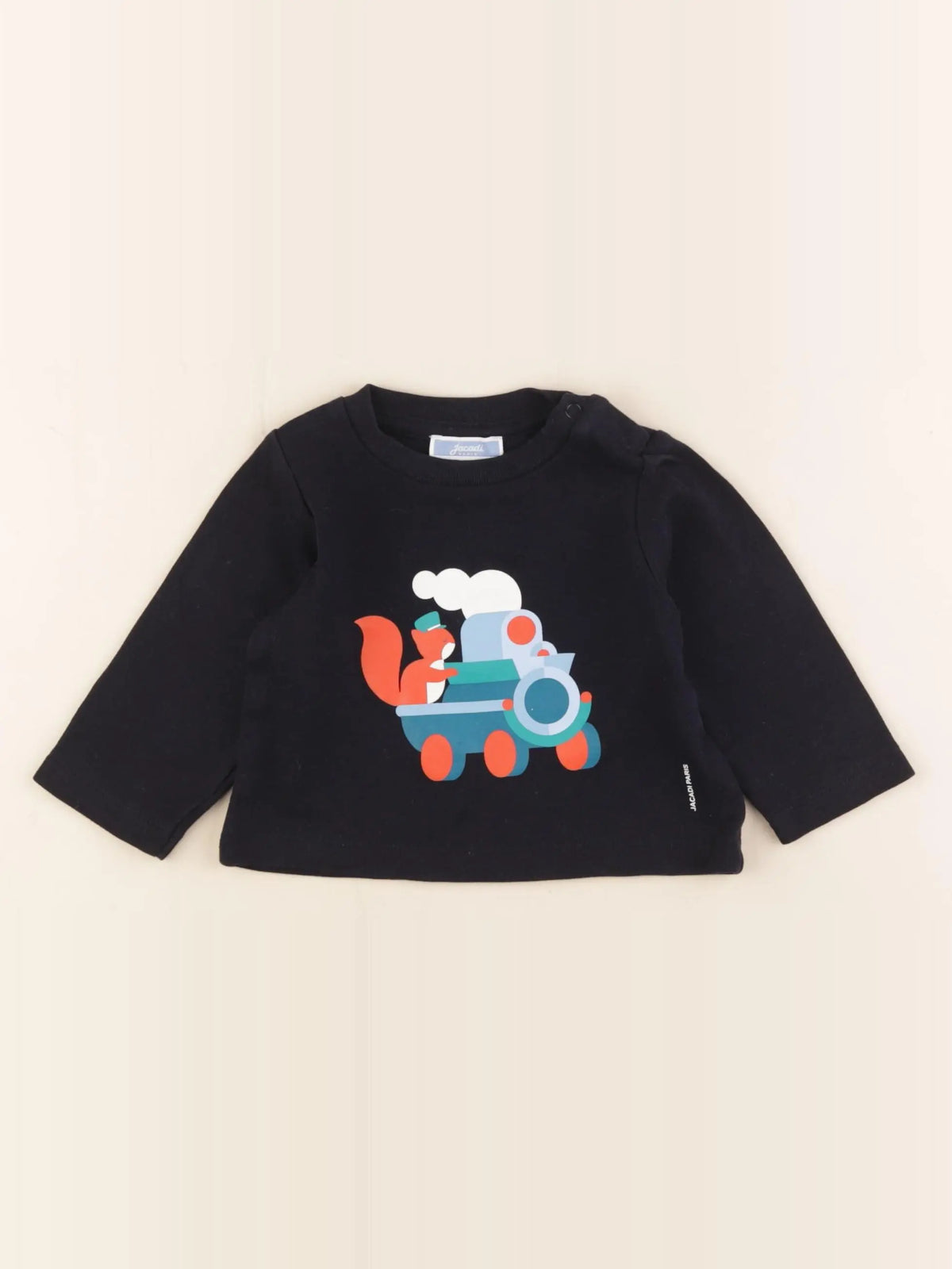 Jacadi - tee-shirt noir - 6 mois