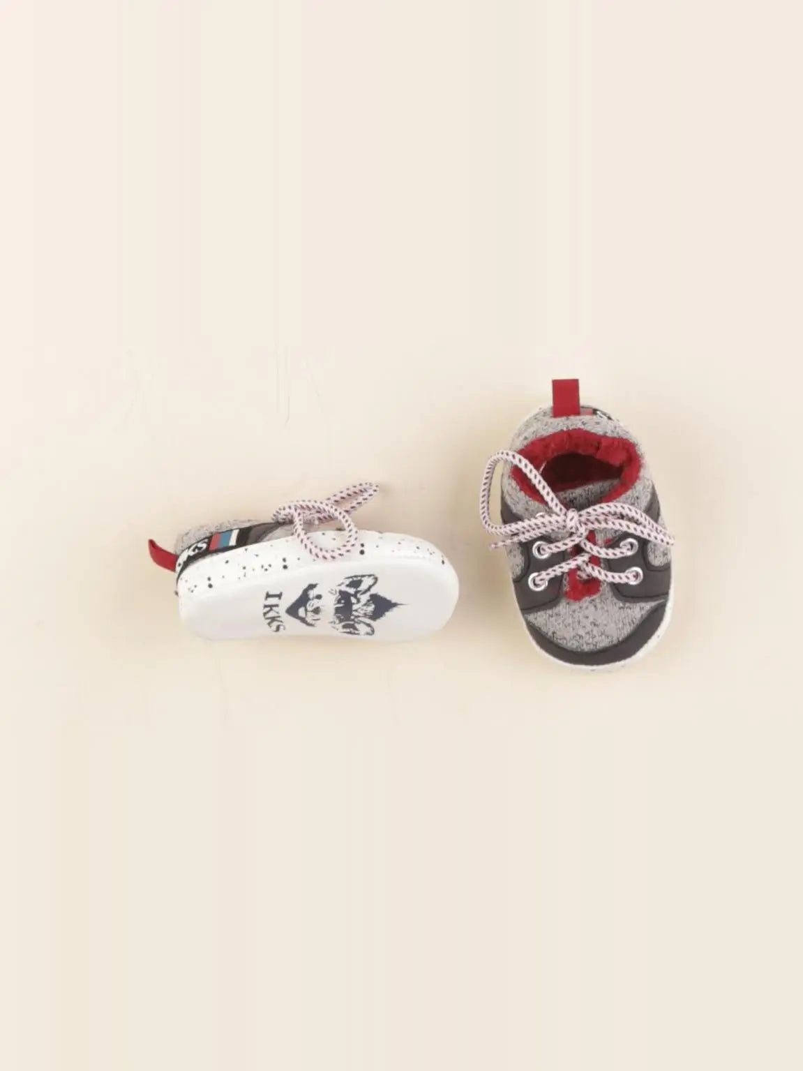 IKKS - chaussons gris - pointure 15/16
