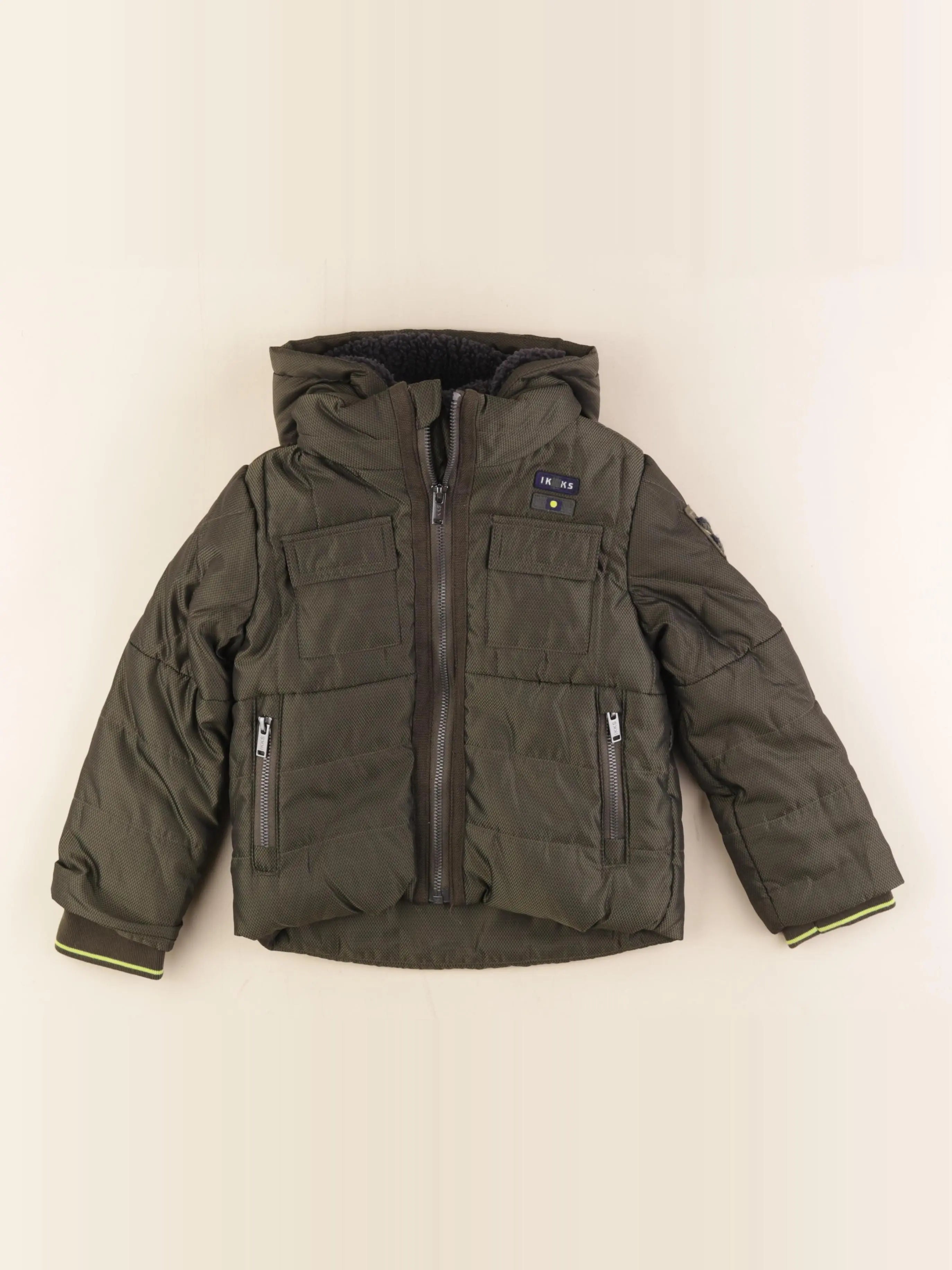 IKKS - doudoune vert - 3 ans