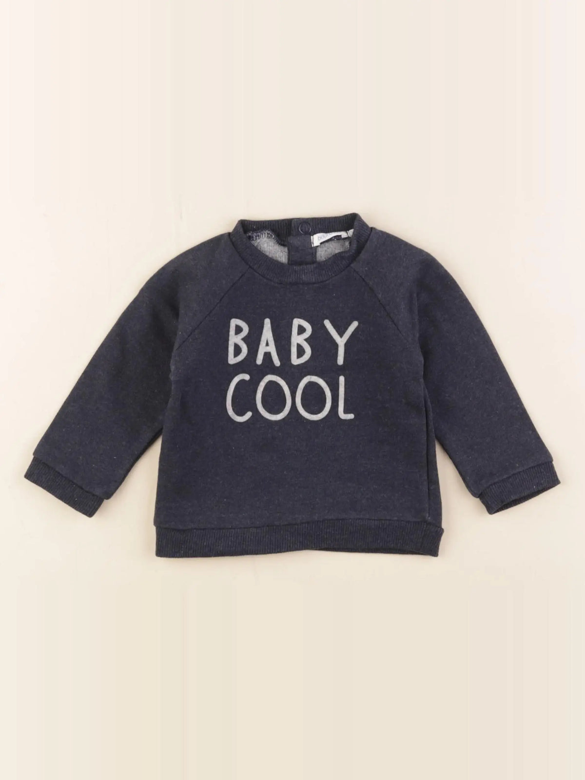 Boutchou - sweat bleu - 6 mois