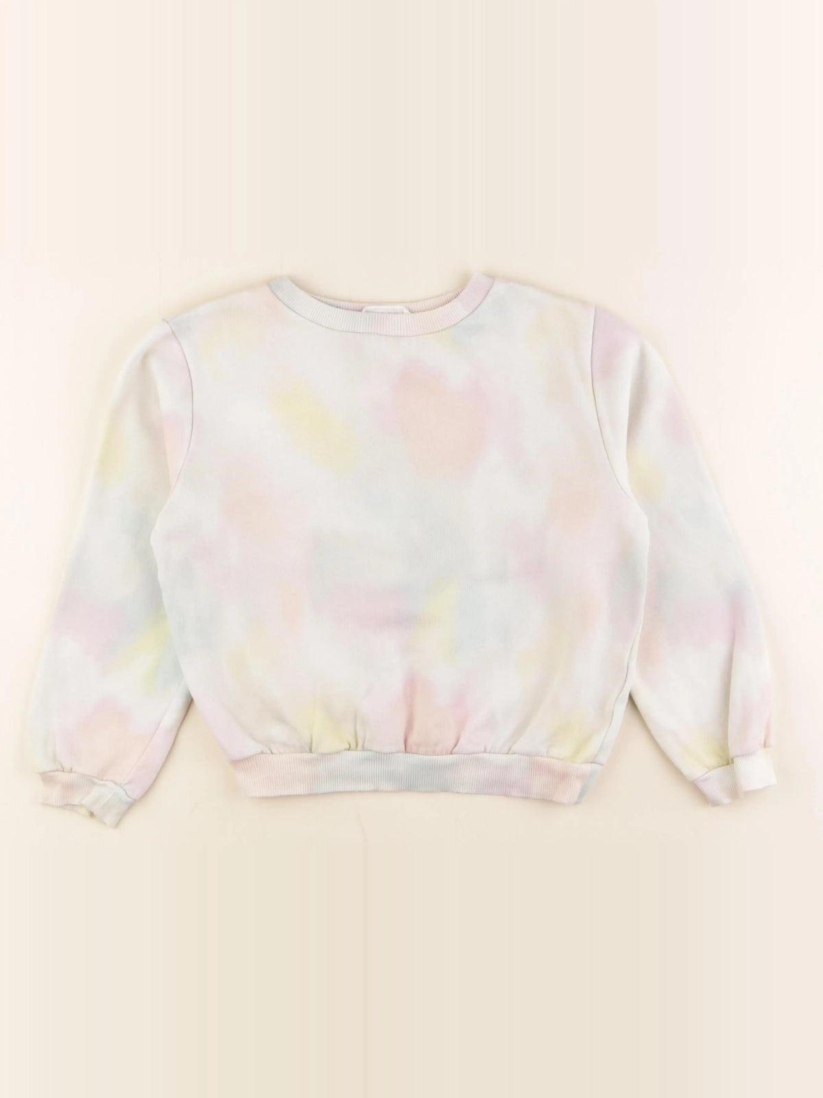 Vertbaudet - sweat multicolore - 6/8 ans