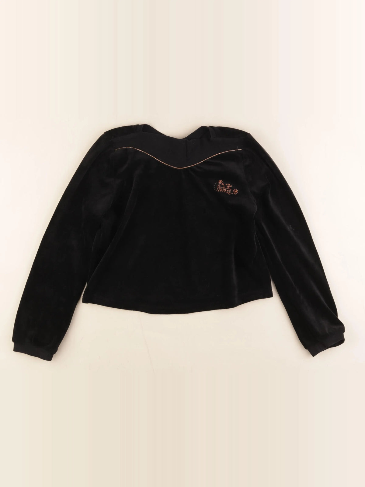 IKKS - pull noir - 10 ans
