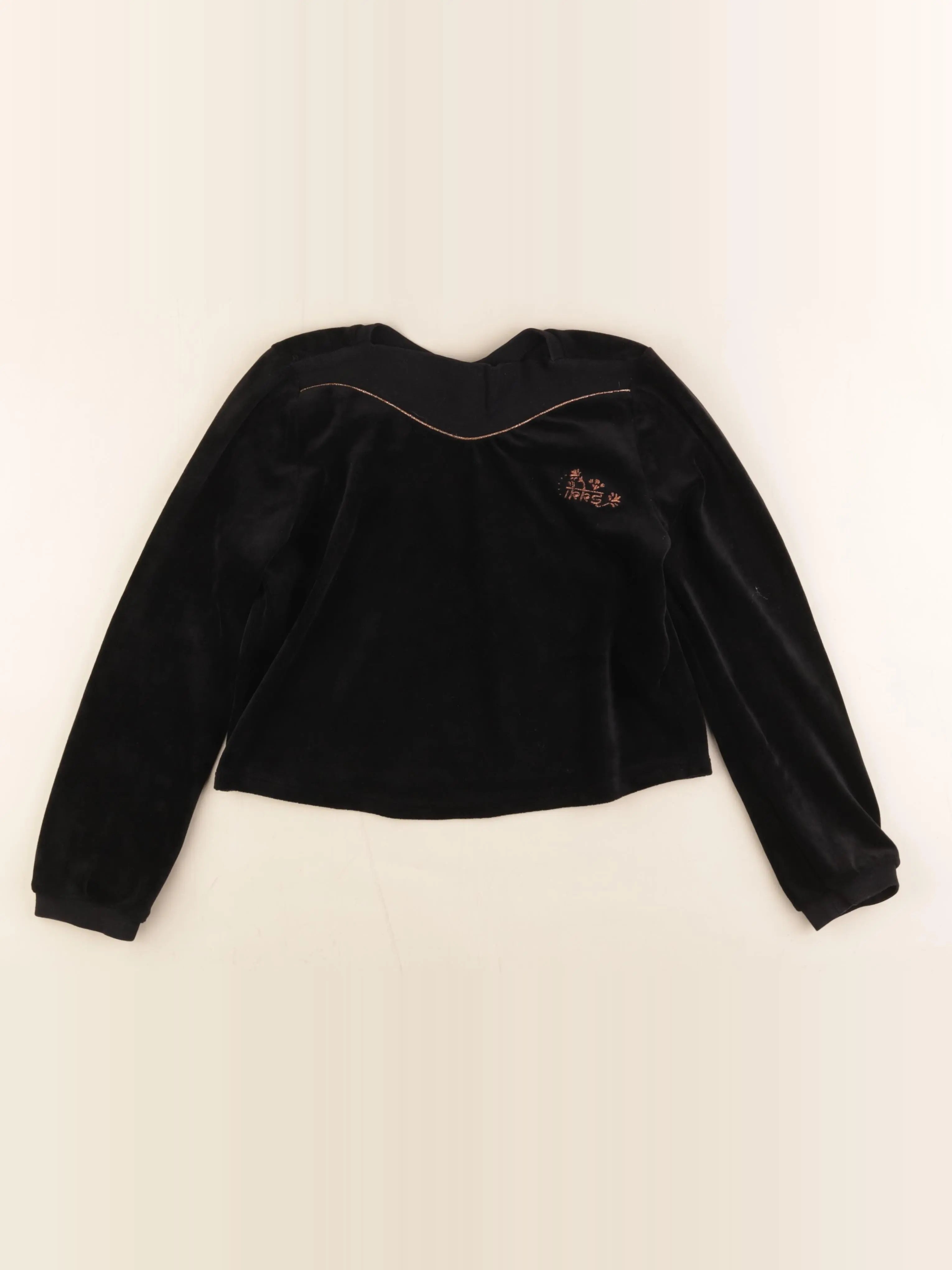 IKKS - pull noir - 10 ans