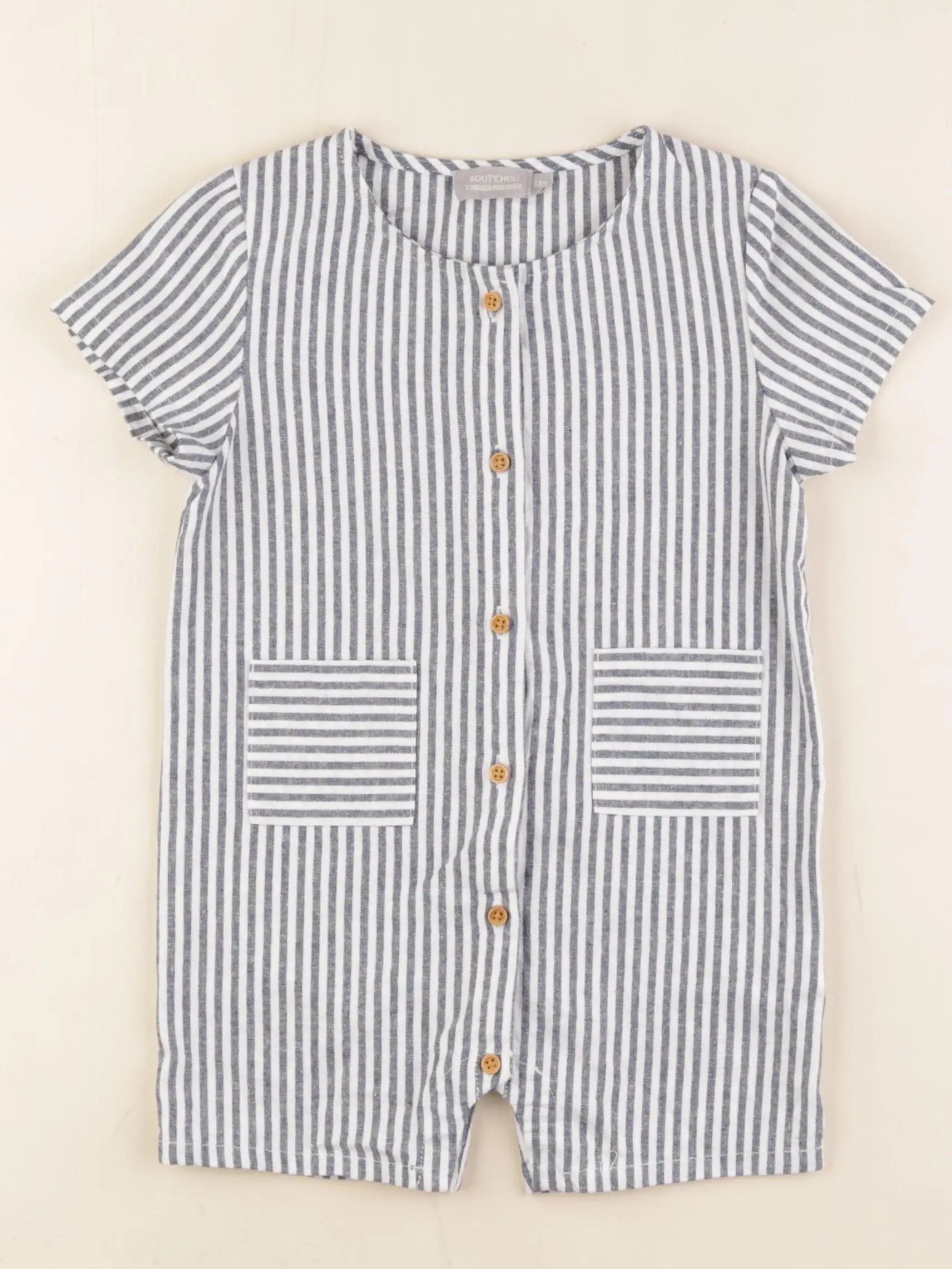 Boutchou - combinaison bleu - 18 mois