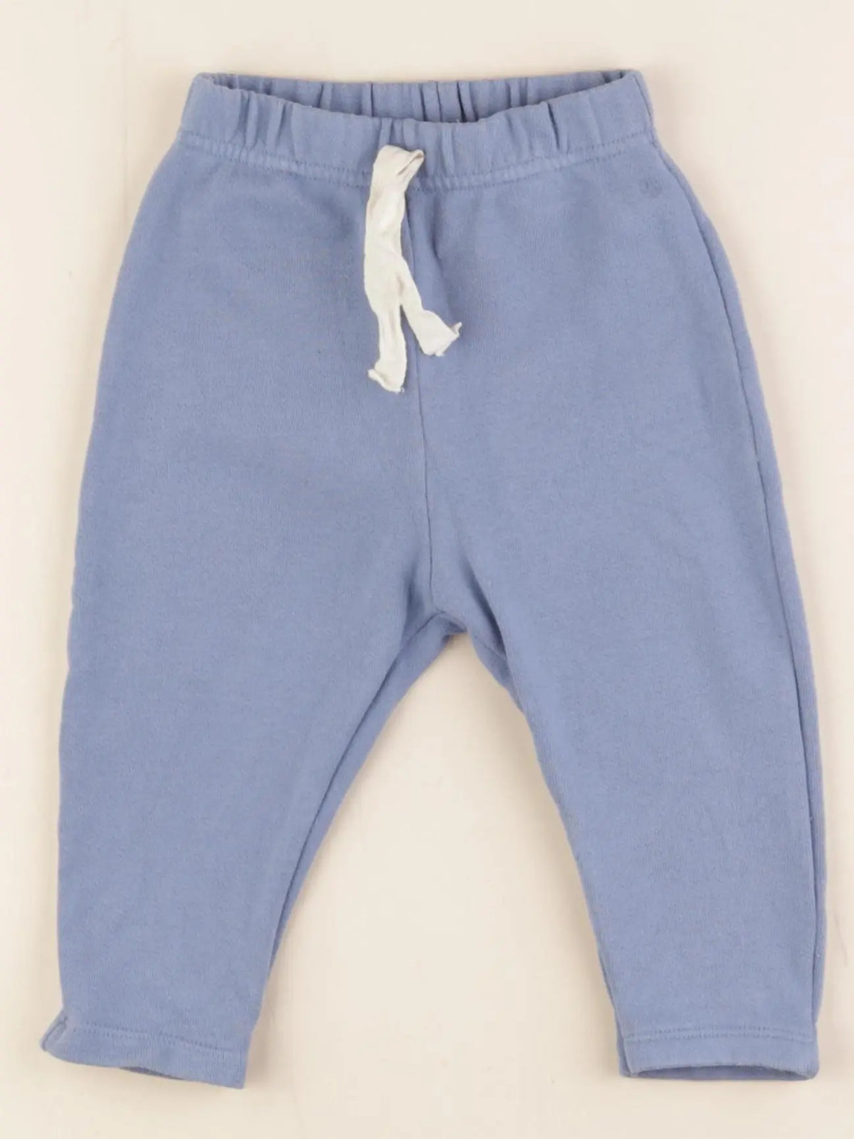 Petit Bateau - pantalon bleu - 12 mois