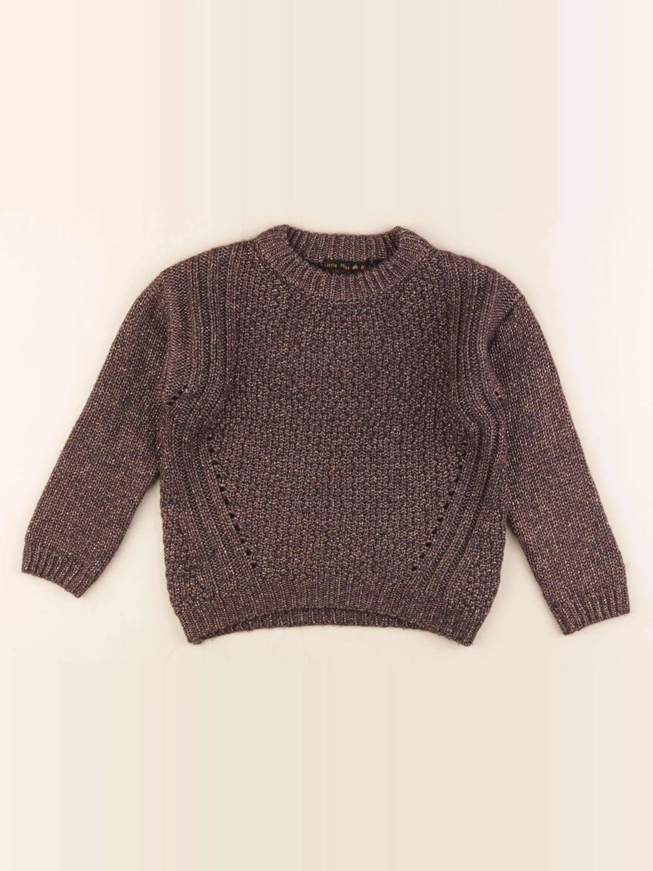 IKKS - pull marron - 5 ans
