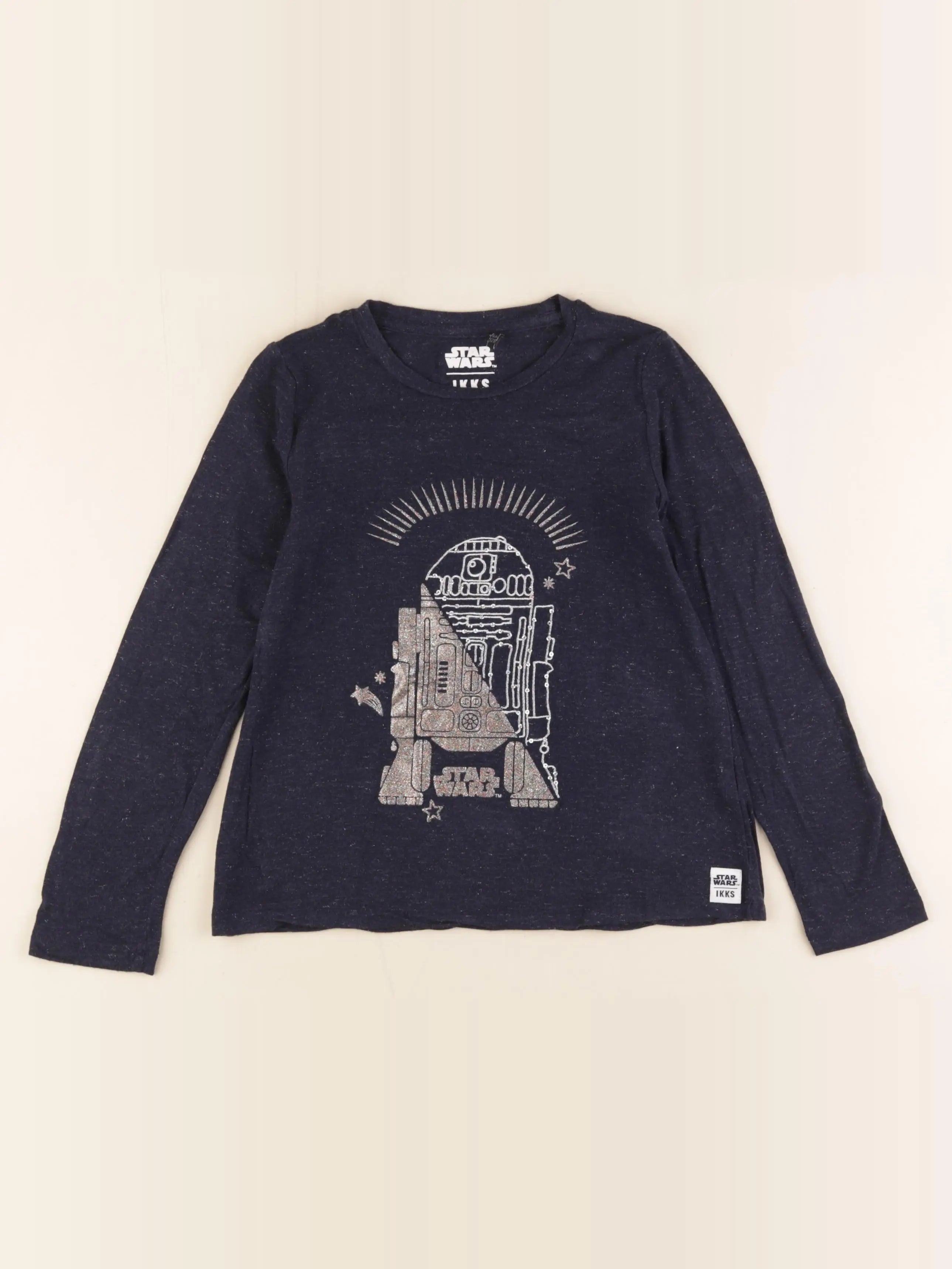 IKKS - tee-shirt bleu - 8 ans