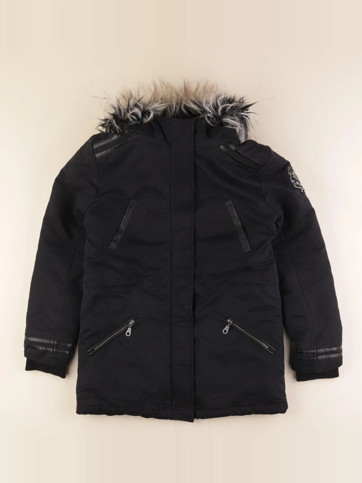 IKKS - parka noir - 14 ans