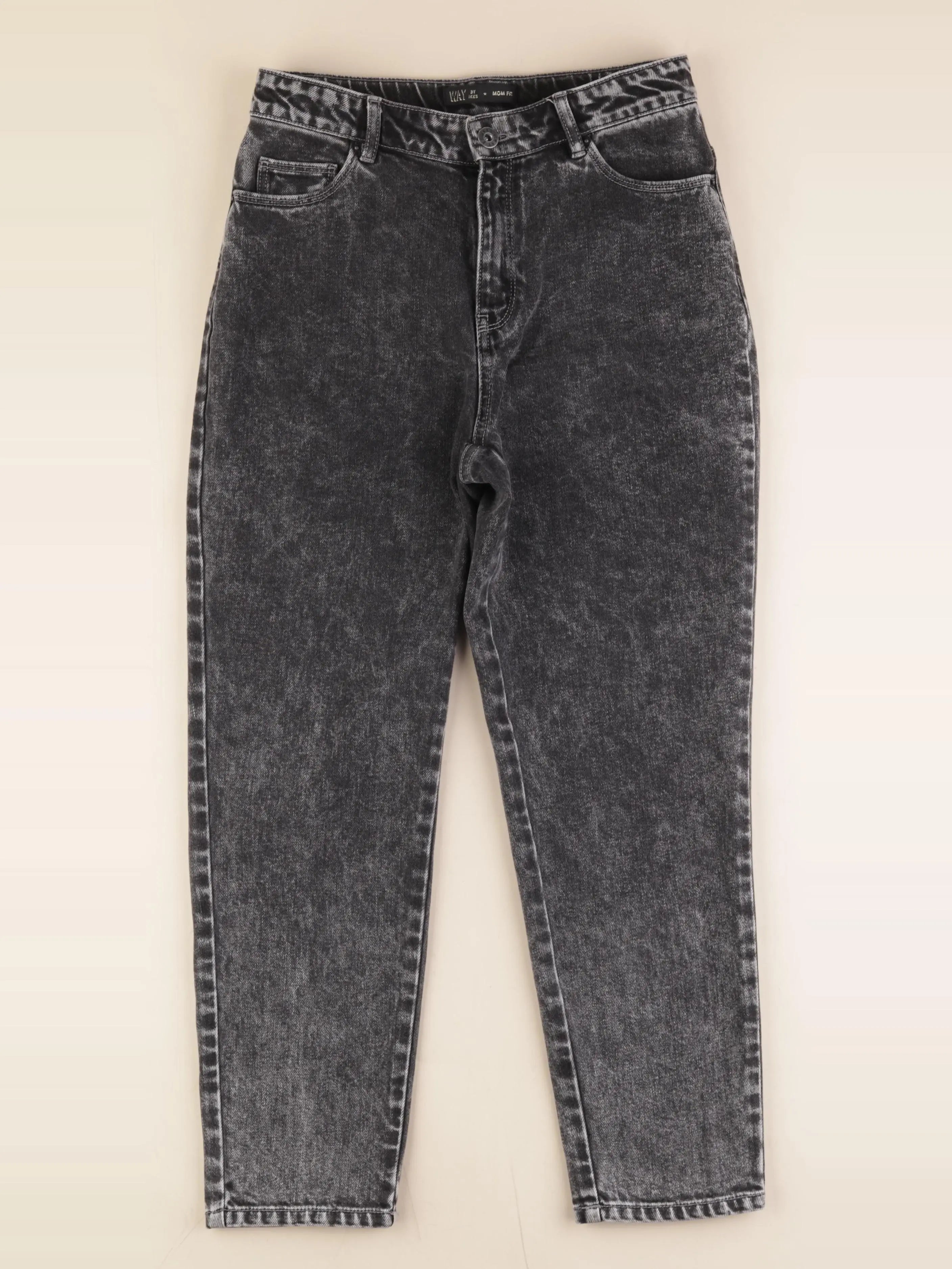 IKKS - jean gris, noir - 14 ans