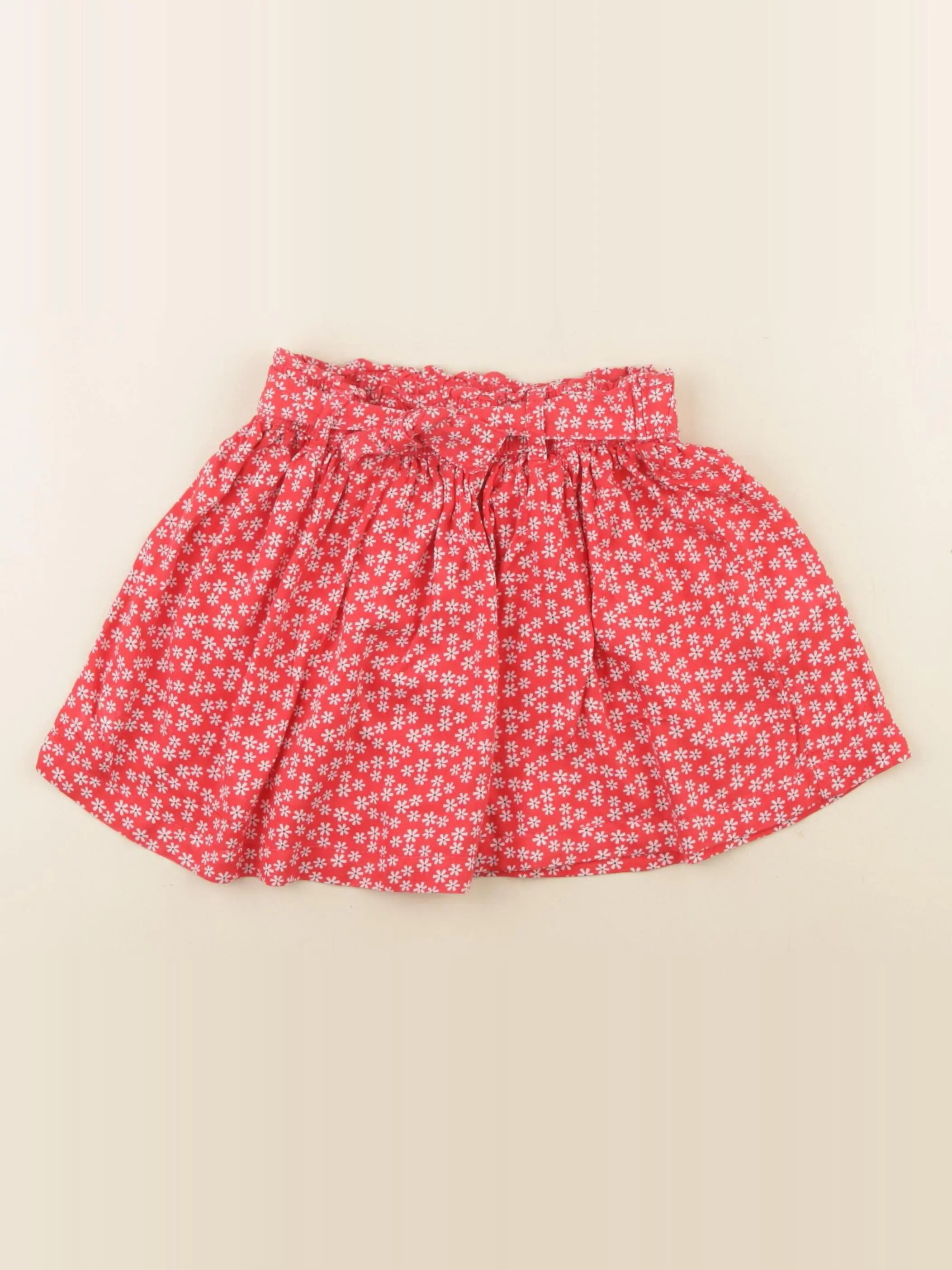 Okaidi - jupe rouge - 3 ans