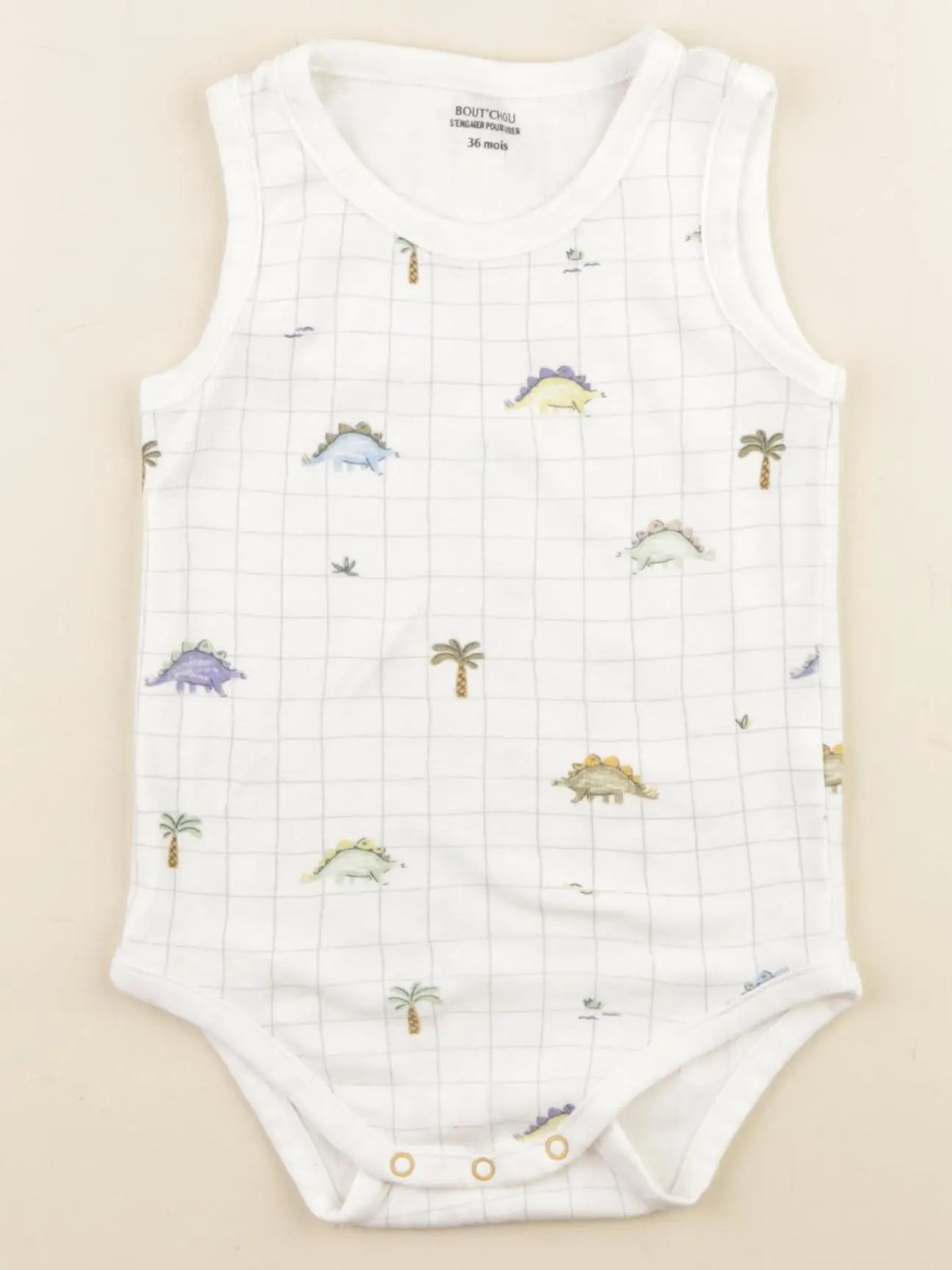 Boutchou - body blanc - 36 mois