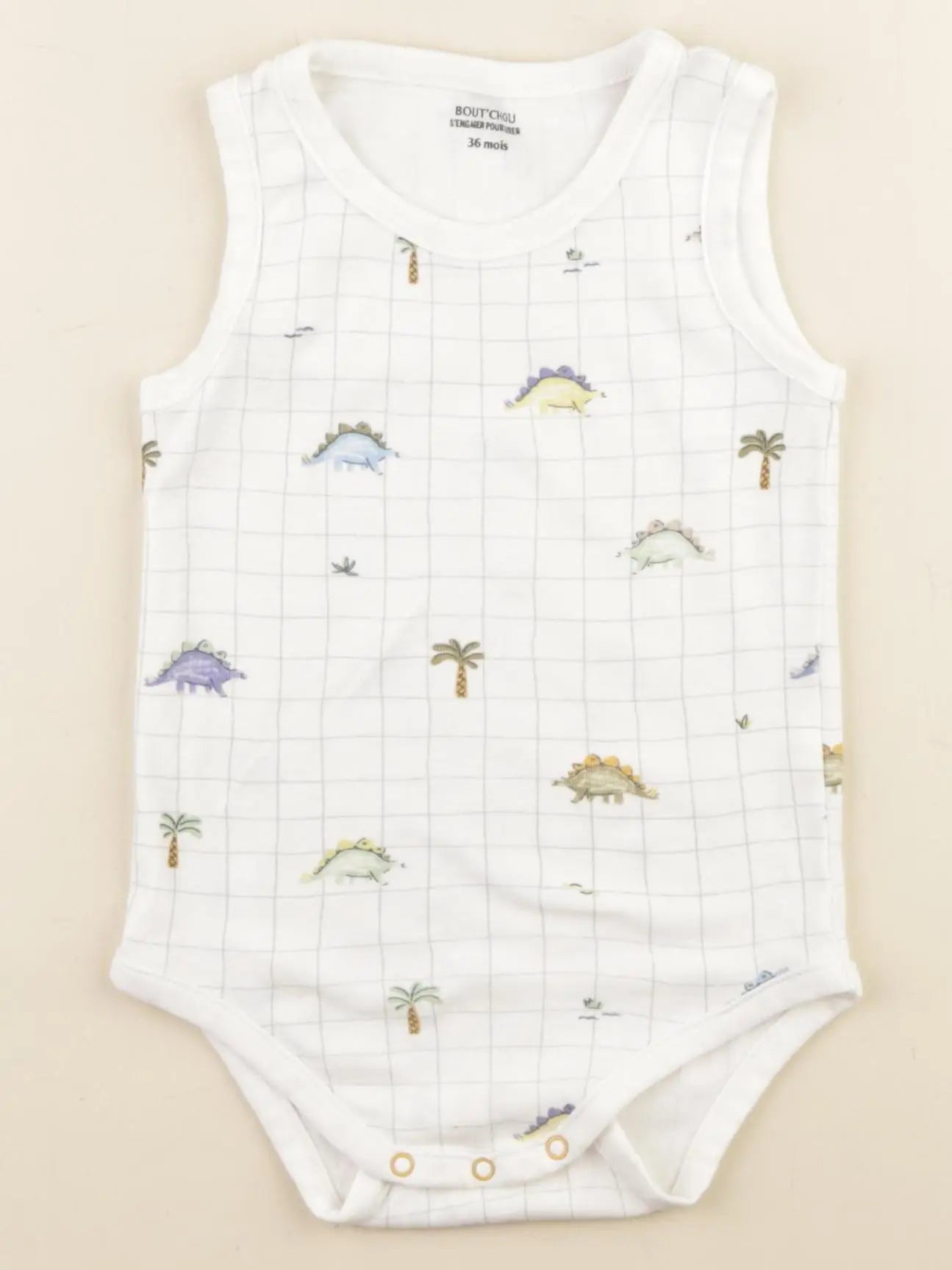 Boutchou - body blanc - 36 mois