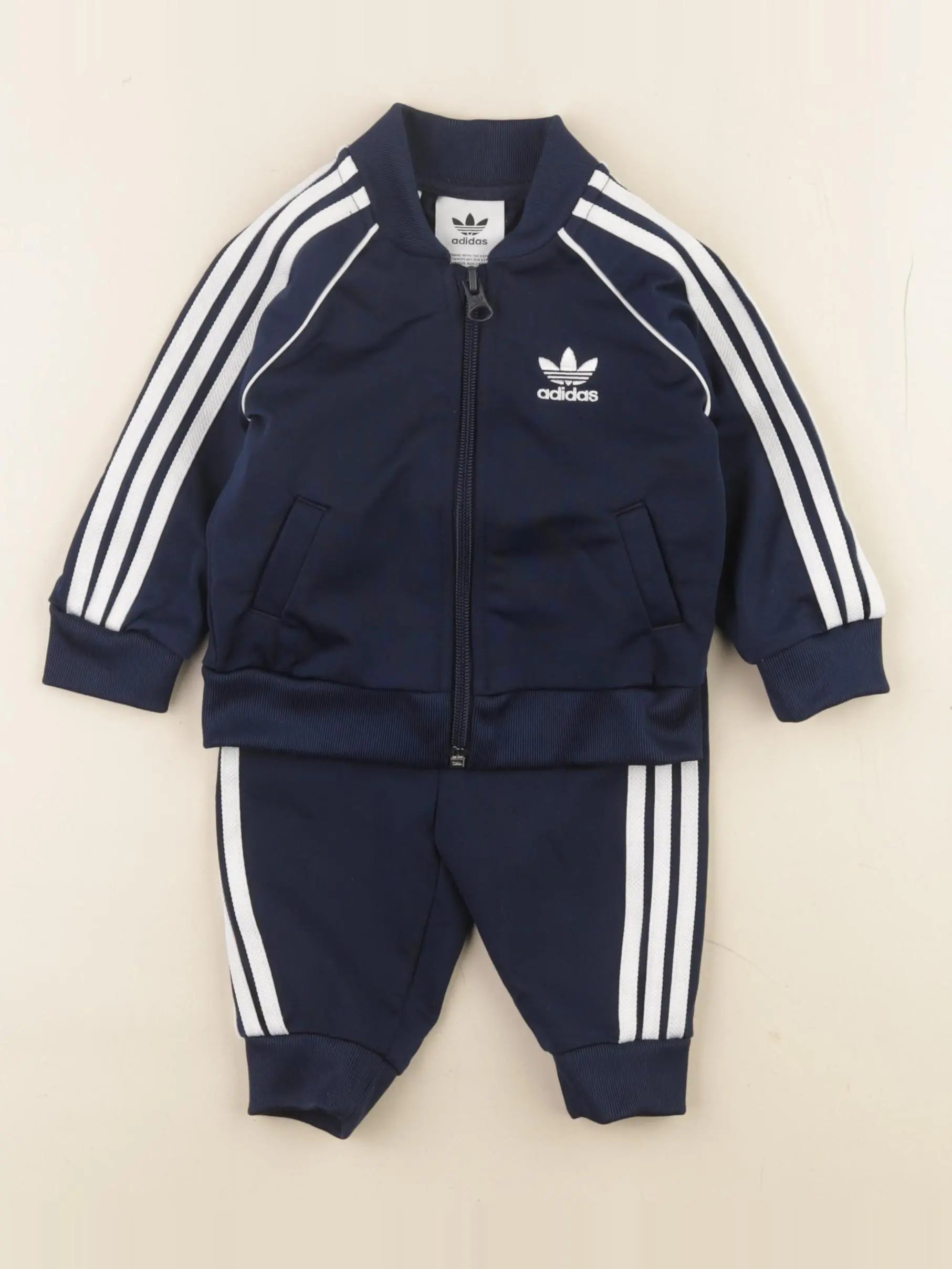 Adidas - ensemble bleu - 3/6 mois