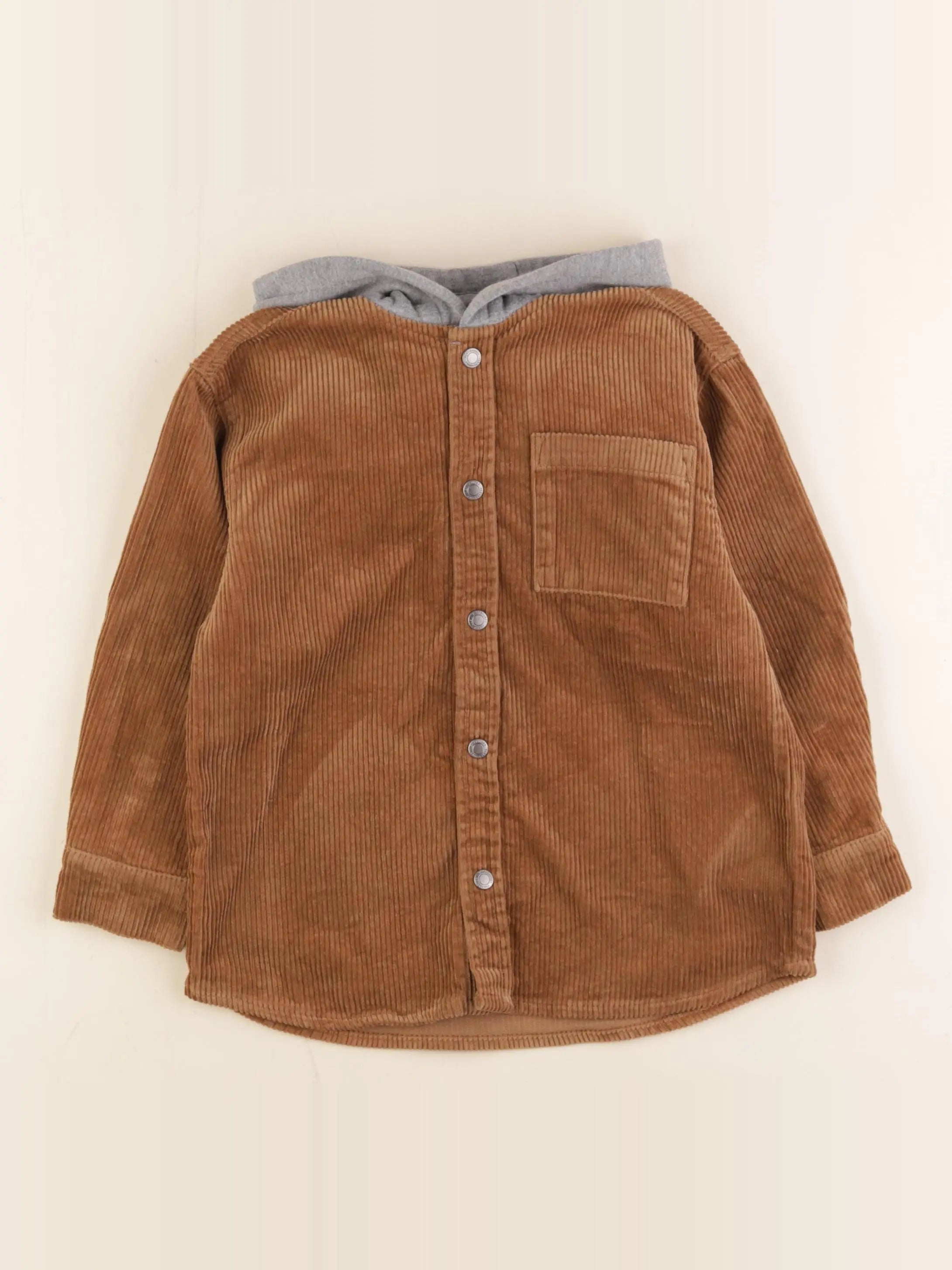 Vertbaudet - chemise marron - 5 ans