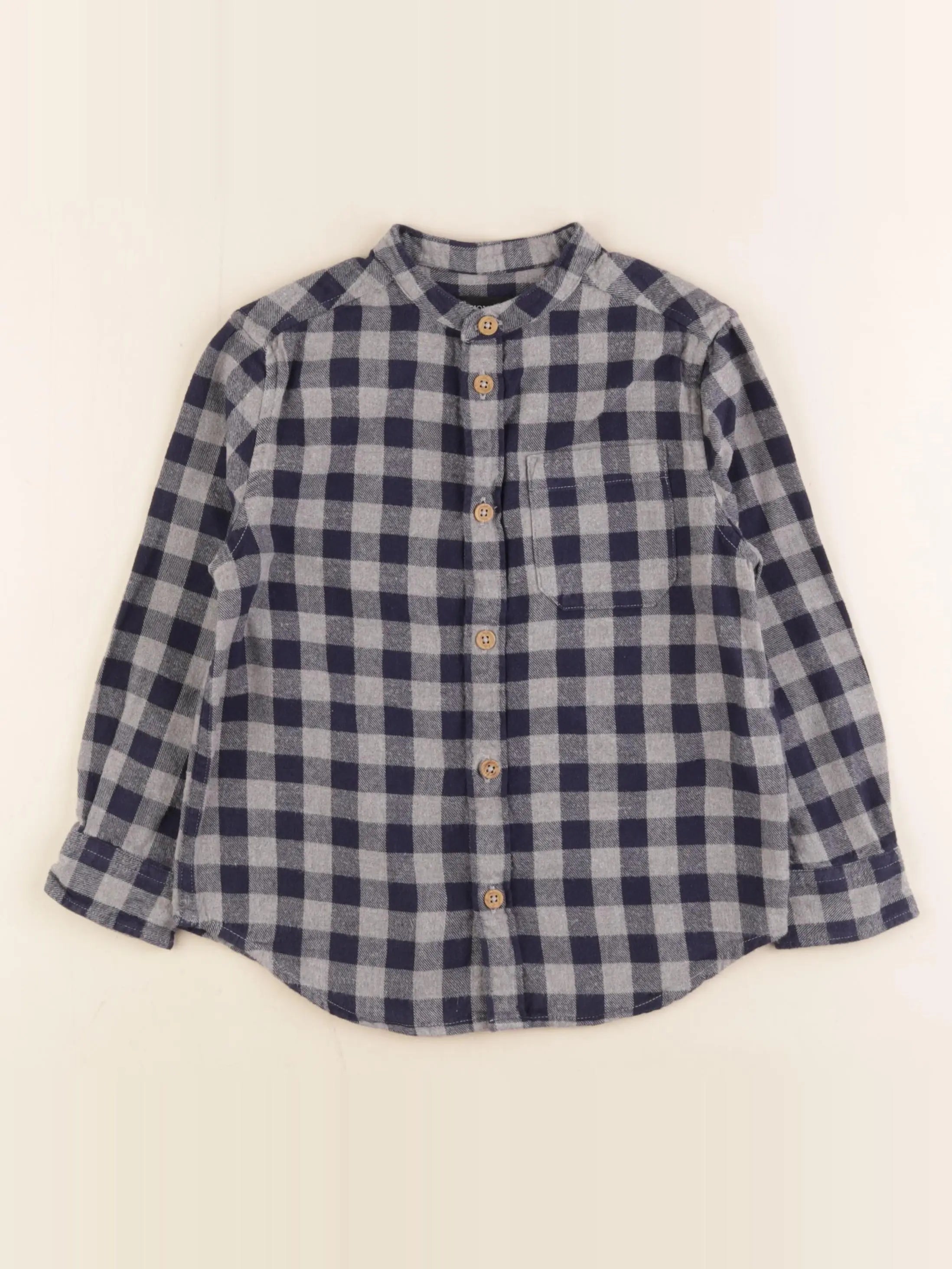 Monoprix - chemise gris - 5 ans