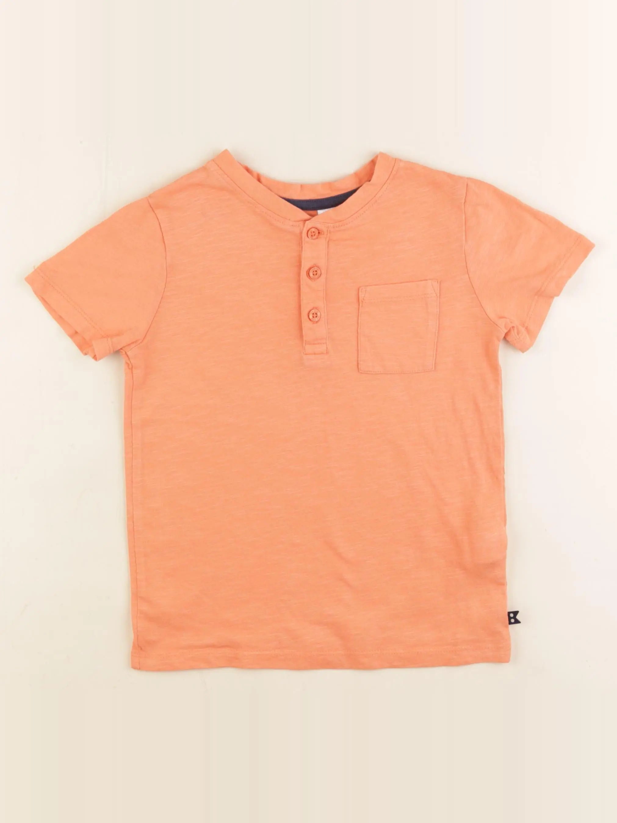 Okaidi - tee-shirt orange - 5 ans