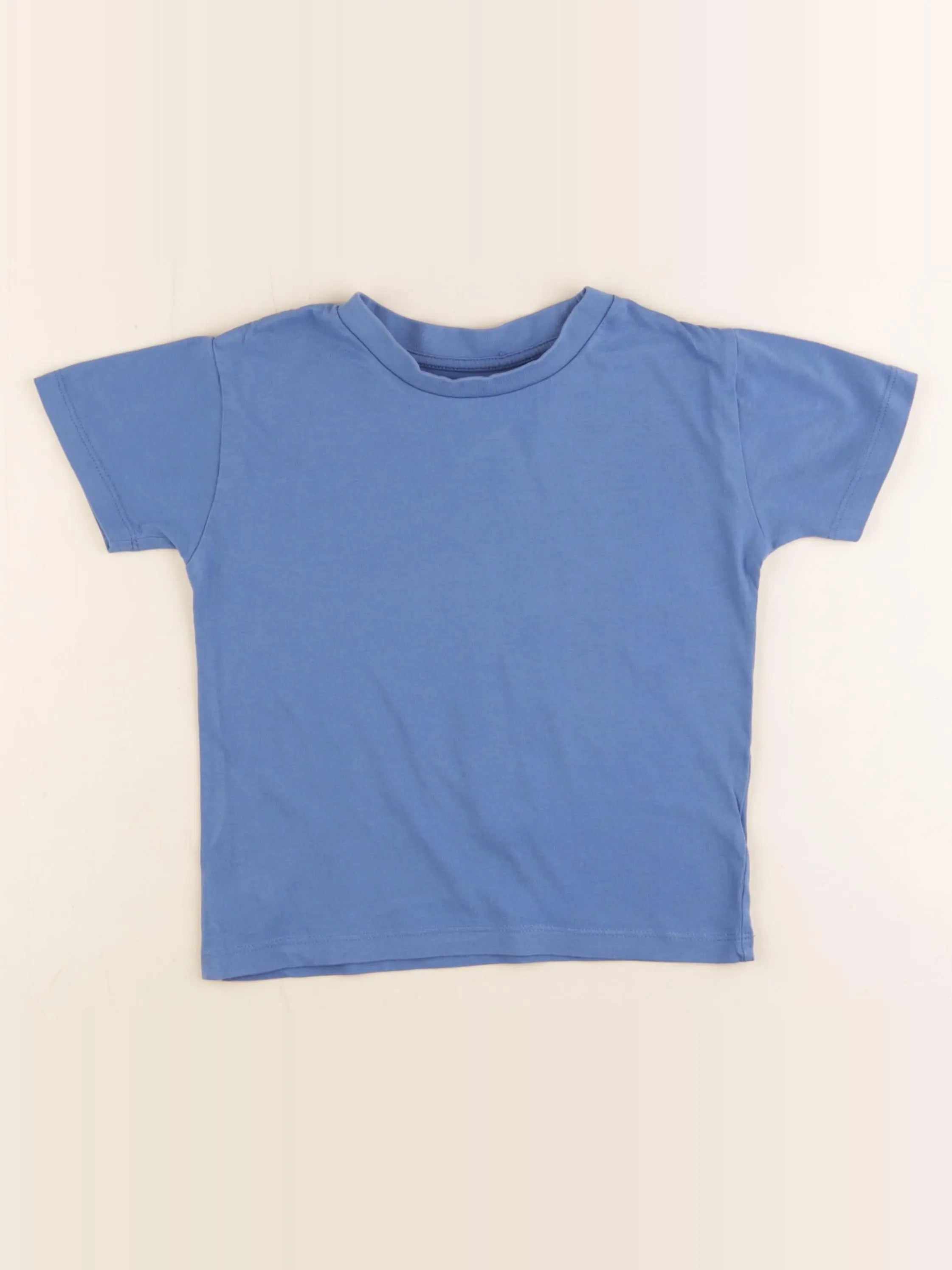 Monoprix - tee-shirt bleu - 5 ans