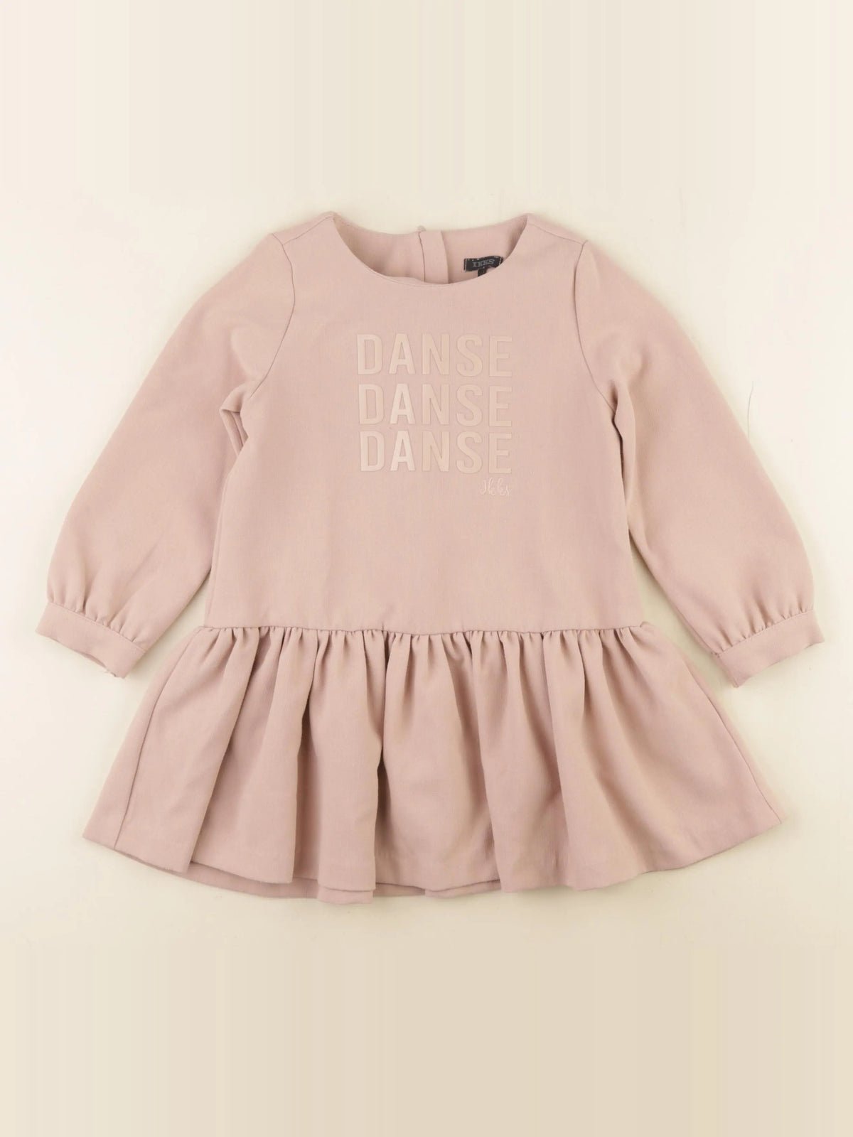 IKKS - robe rose - 4 ans