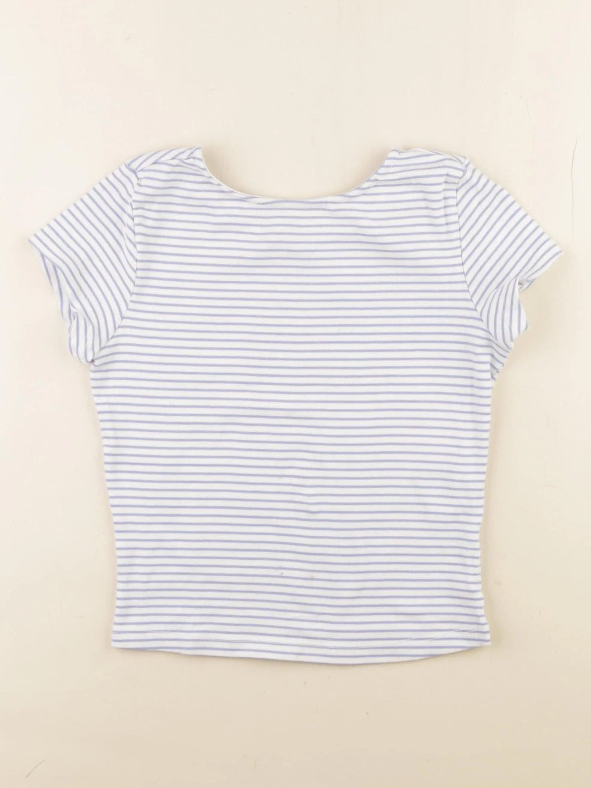 IKKS - tee-shirt blanc, bleu - 14 ans
