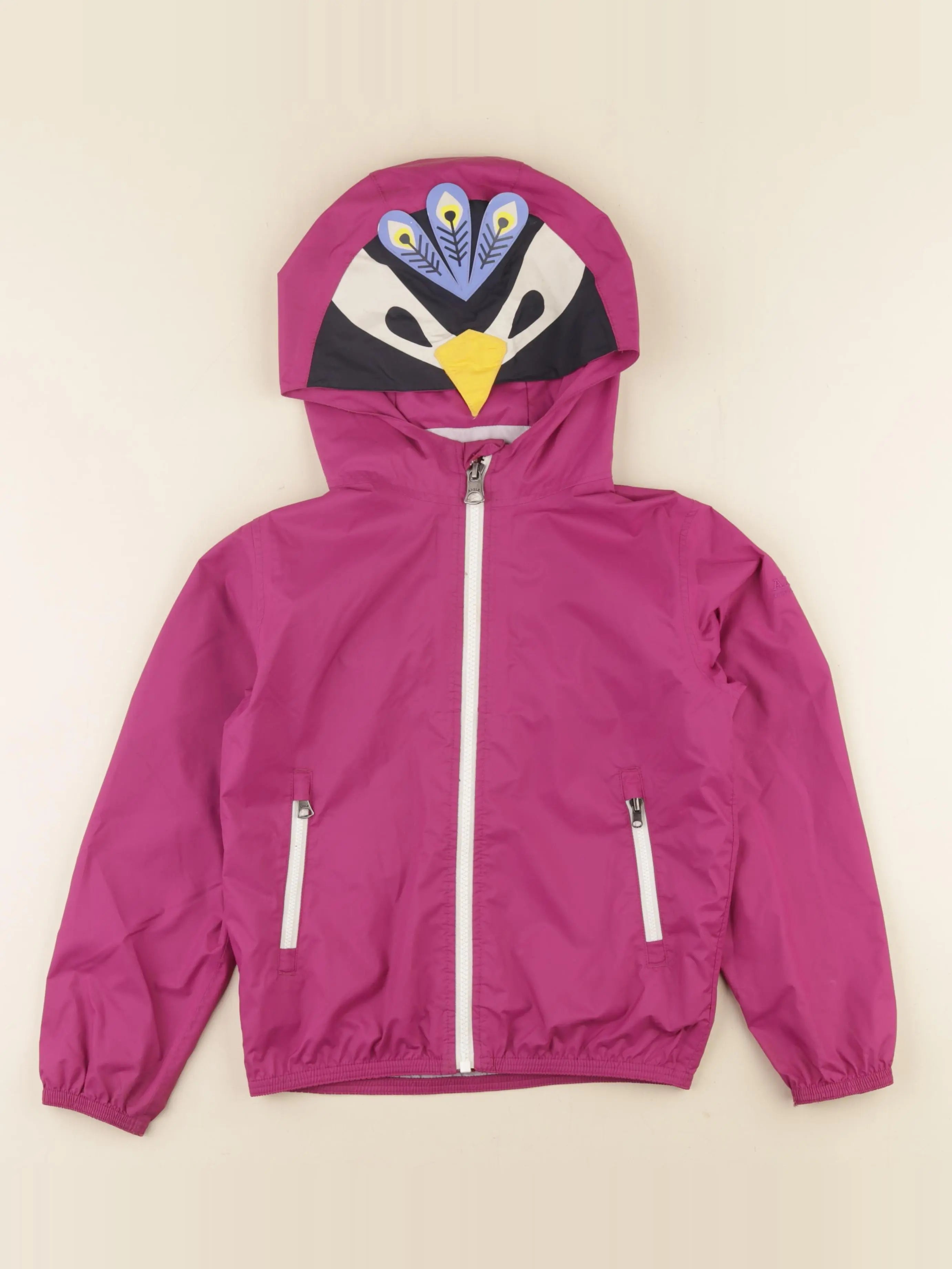 Aigle - coupe-vent rose - 8 ans