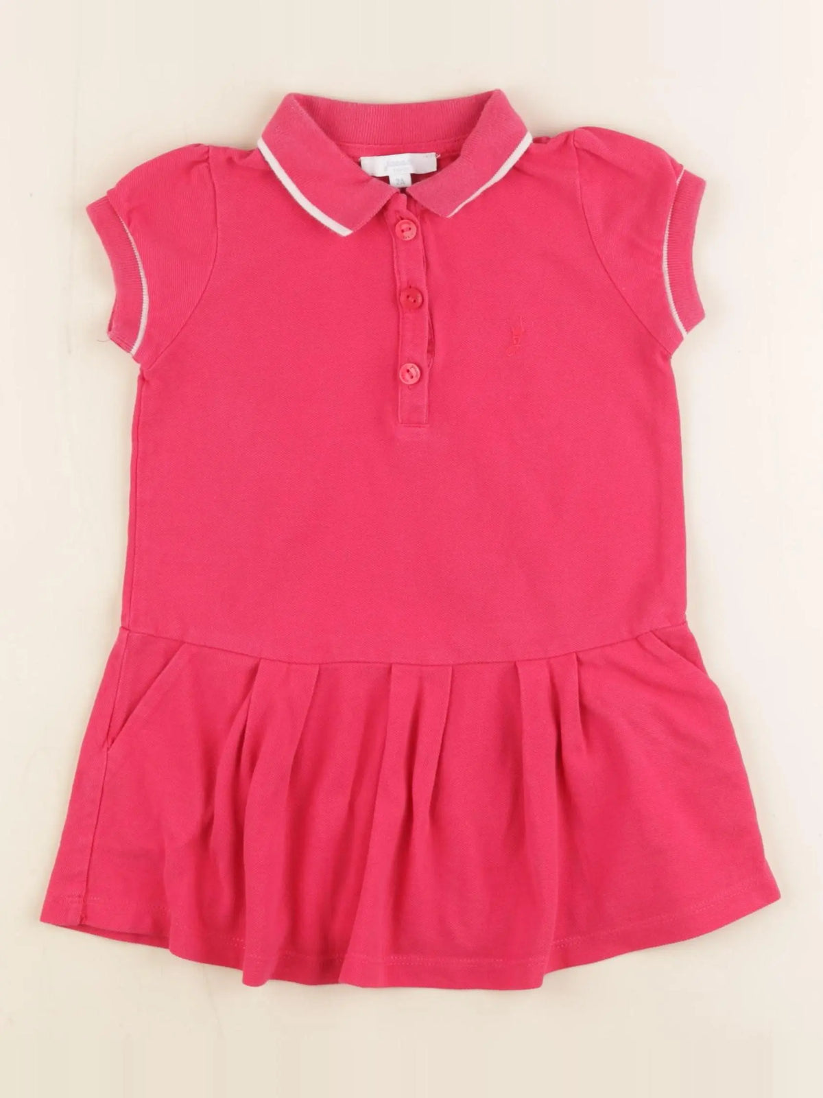Jacadi - robe rose - 2 ans
