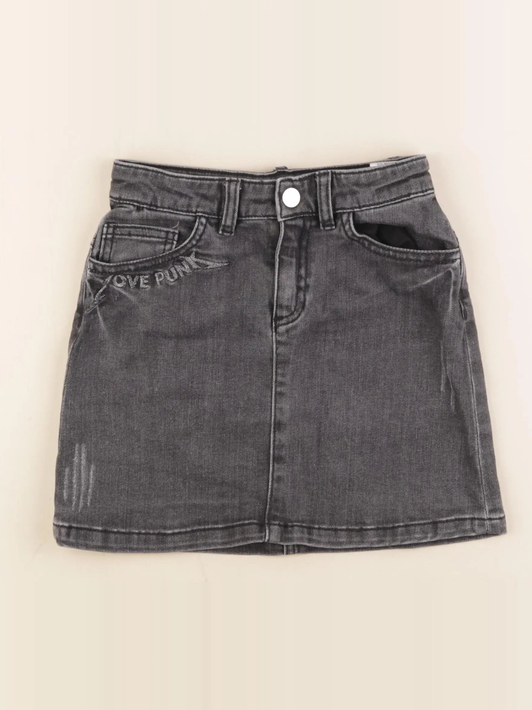 Zadig & Voltaire - jupe gris - 8 ans