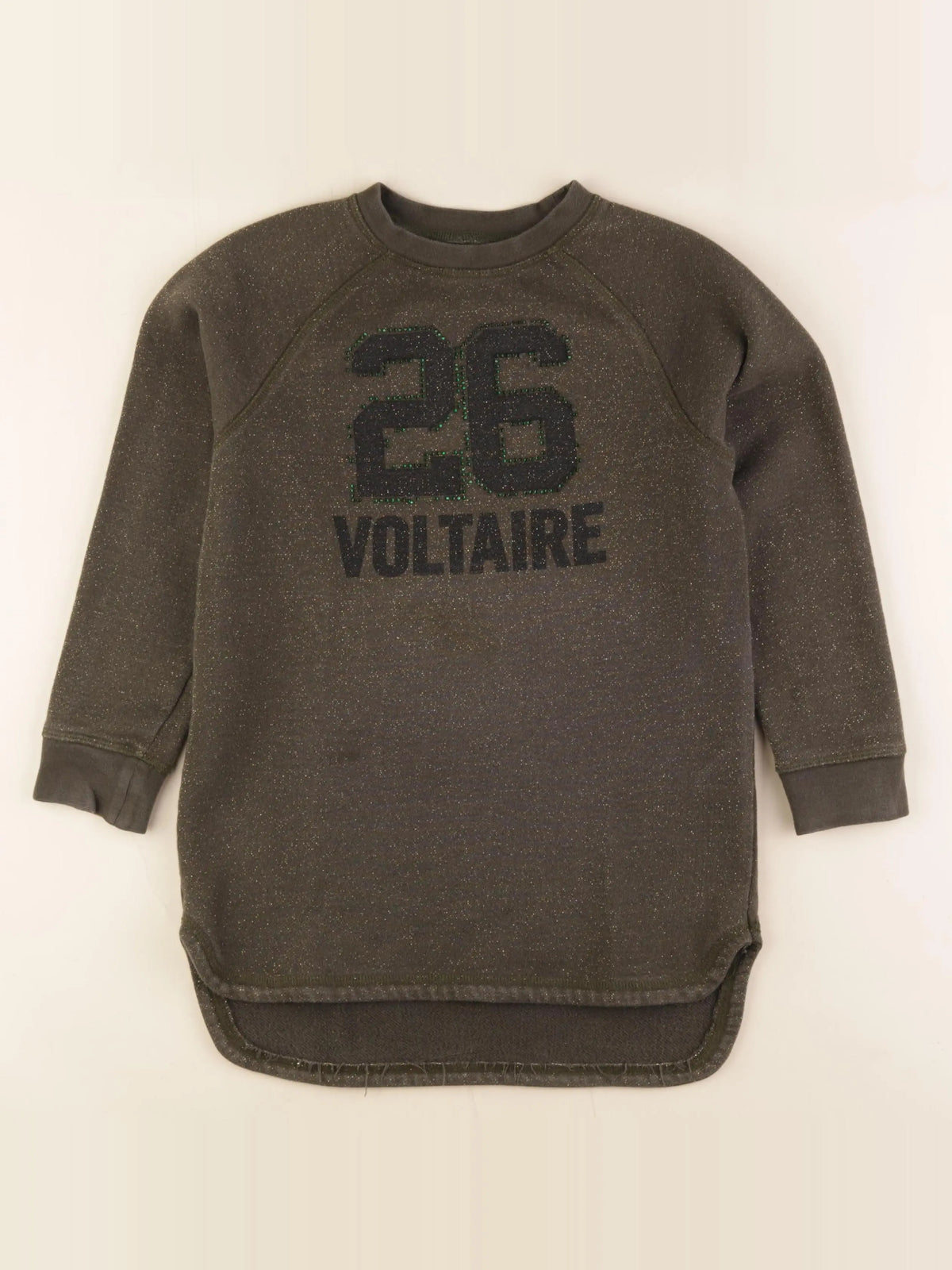 Zadig & Voltaire - robe vert - 8 ans