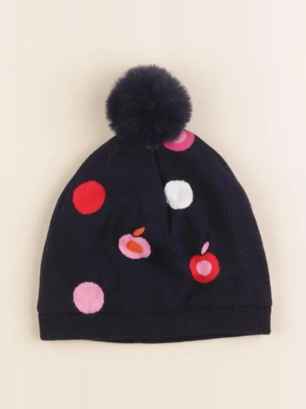 Jacadi - bonnet bleu - 6/8 ans