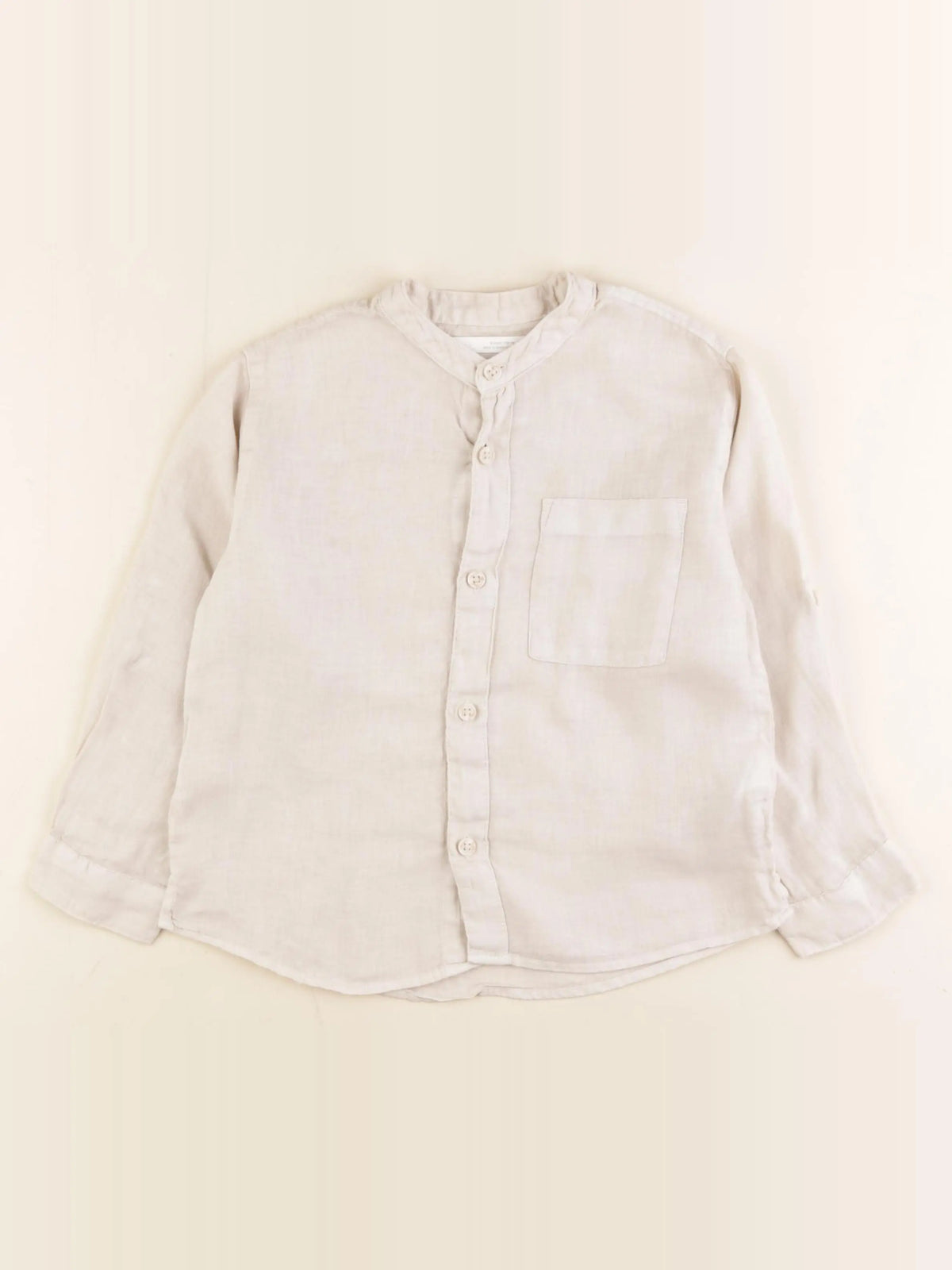 Zara - chemise beige - 5 ans