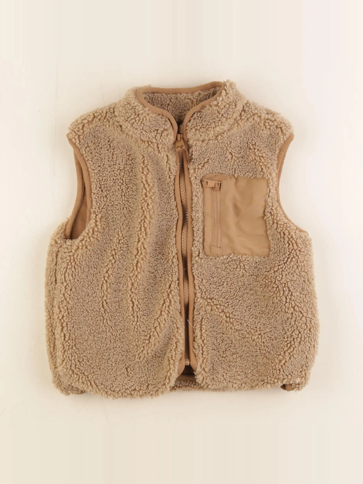La Redoute - gilet marron - 5 ans