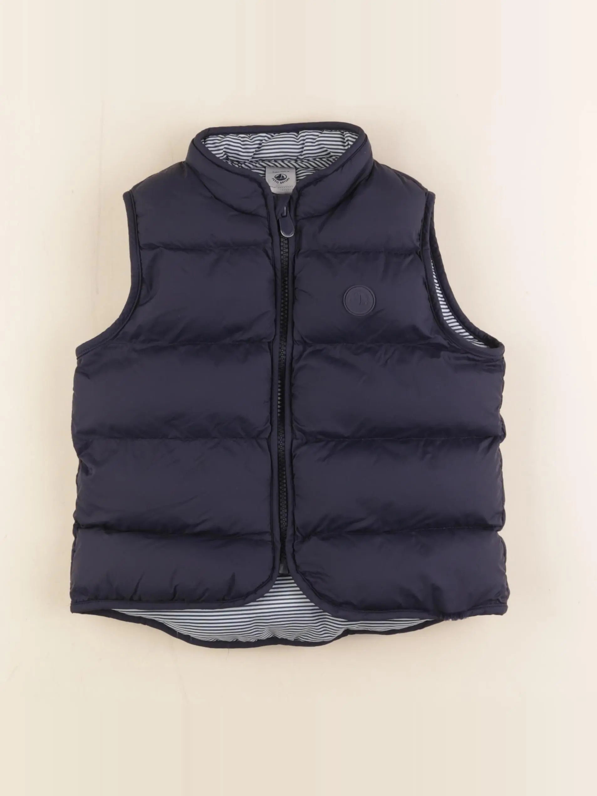 Petit Bateau - doudoune bleu - 5 ans