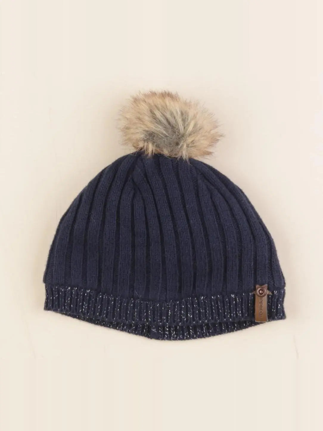 Vertbaudet - bonnet bleu - 24/36 mois