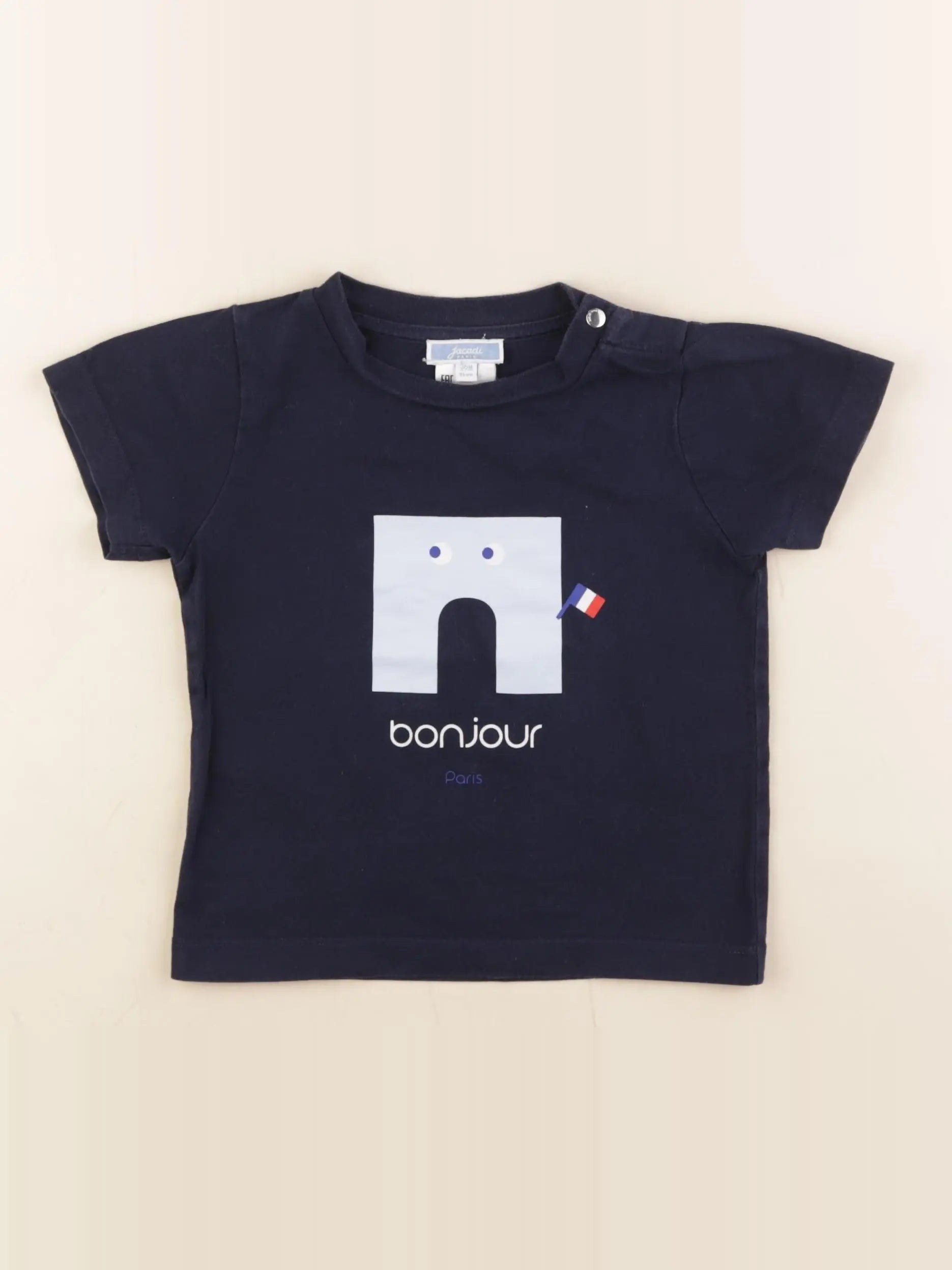 Jacadi - tee-shirt bleu - 36 mois