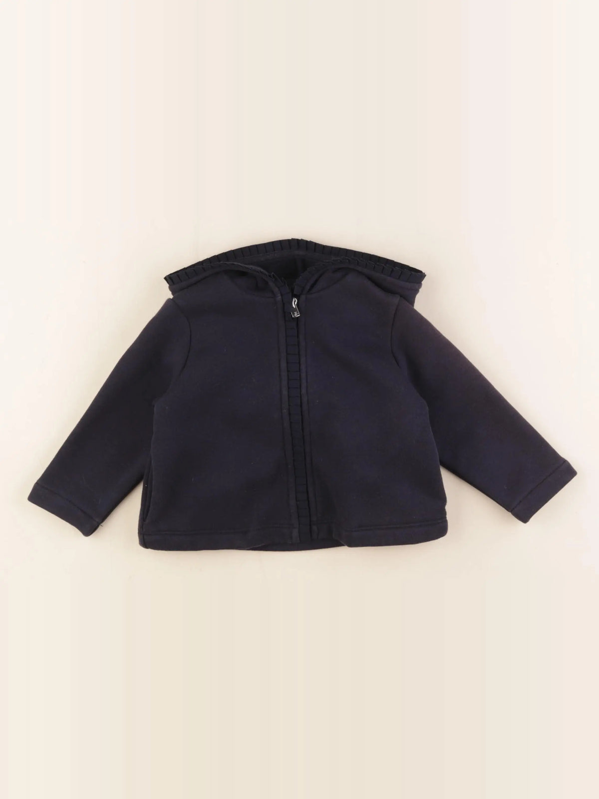 Jacadi - sweat bleu - 12 mois