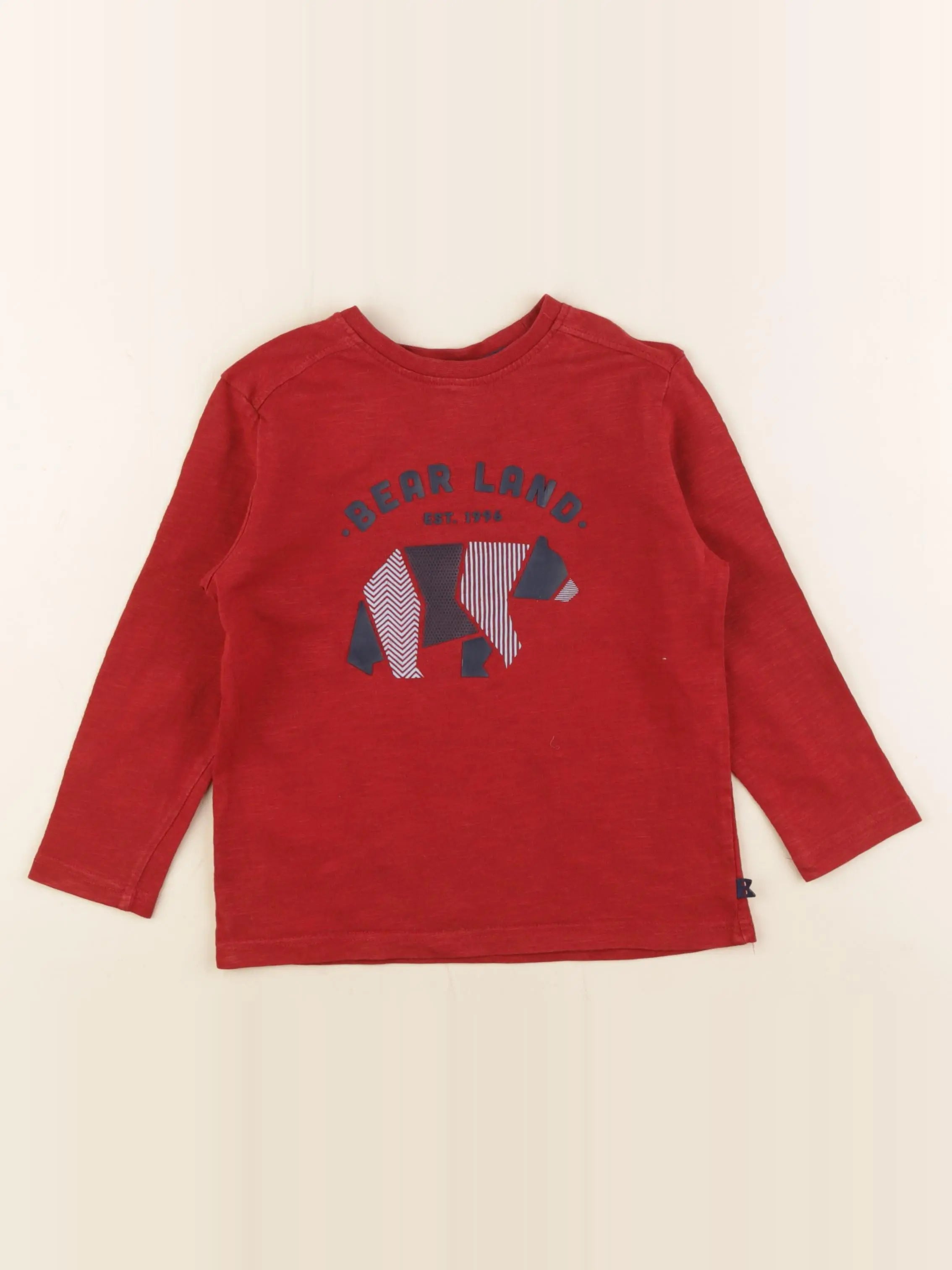 Okaidi - tee-shirt rouge - 3 ans