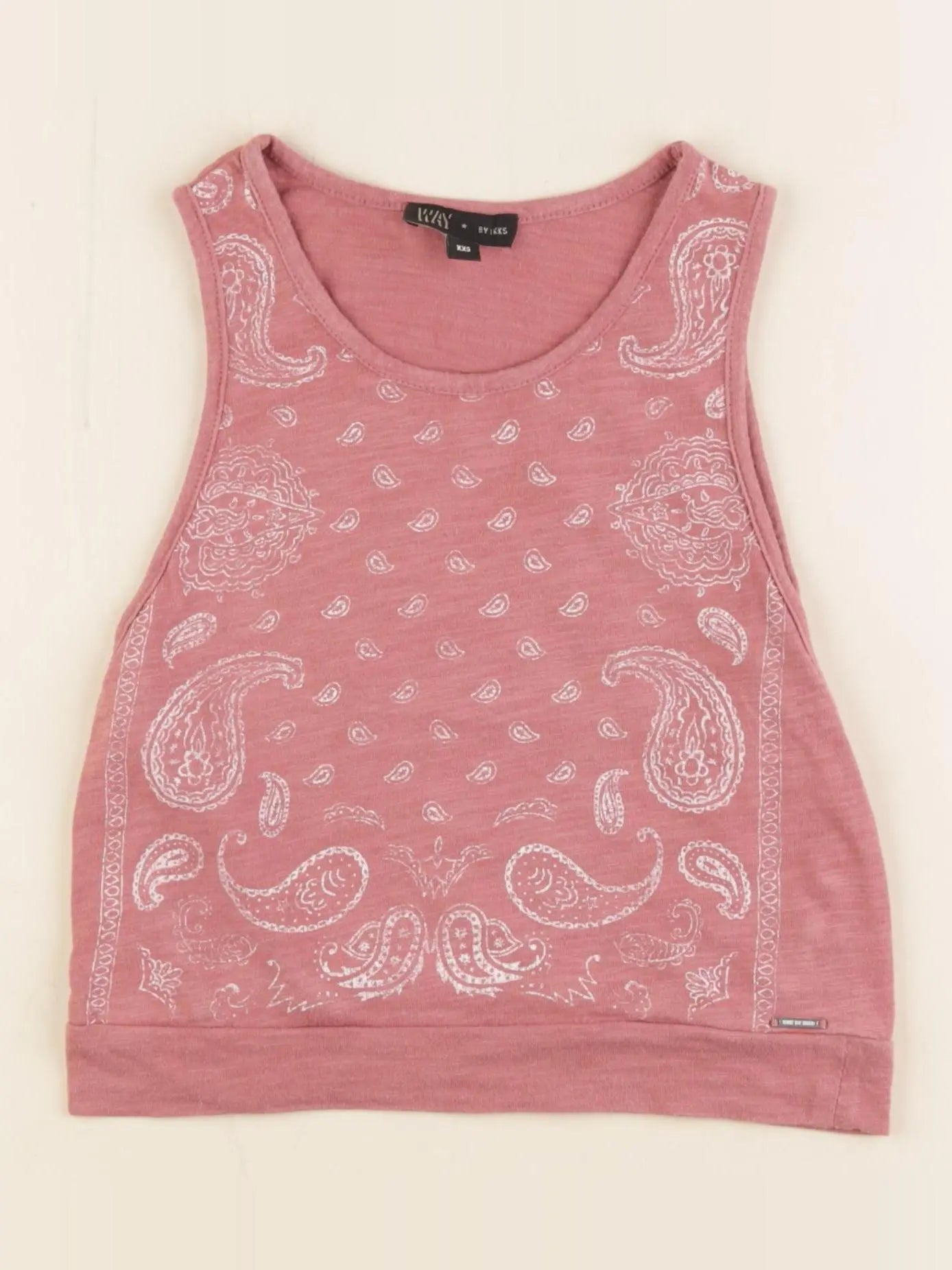IKKS - débardeur rose - 10 ans
