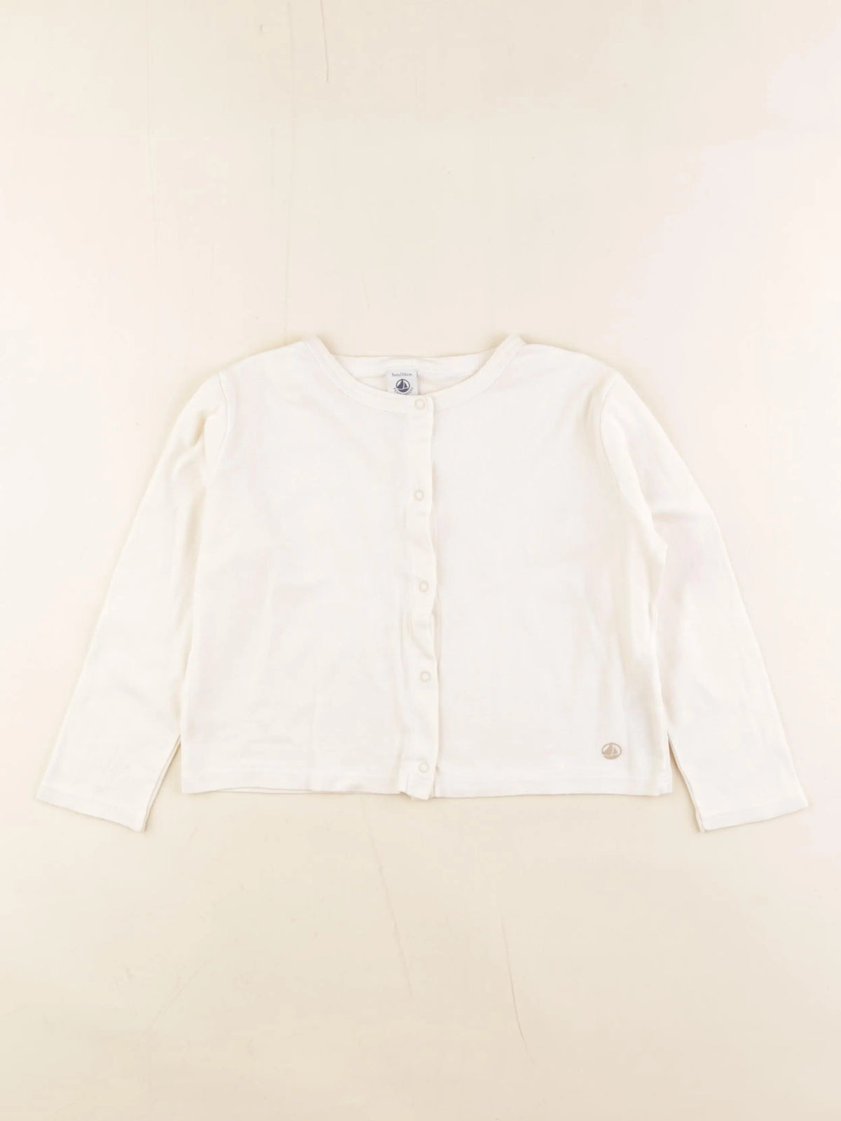 Petit Bateau - tee-shirt beige - 5 ans