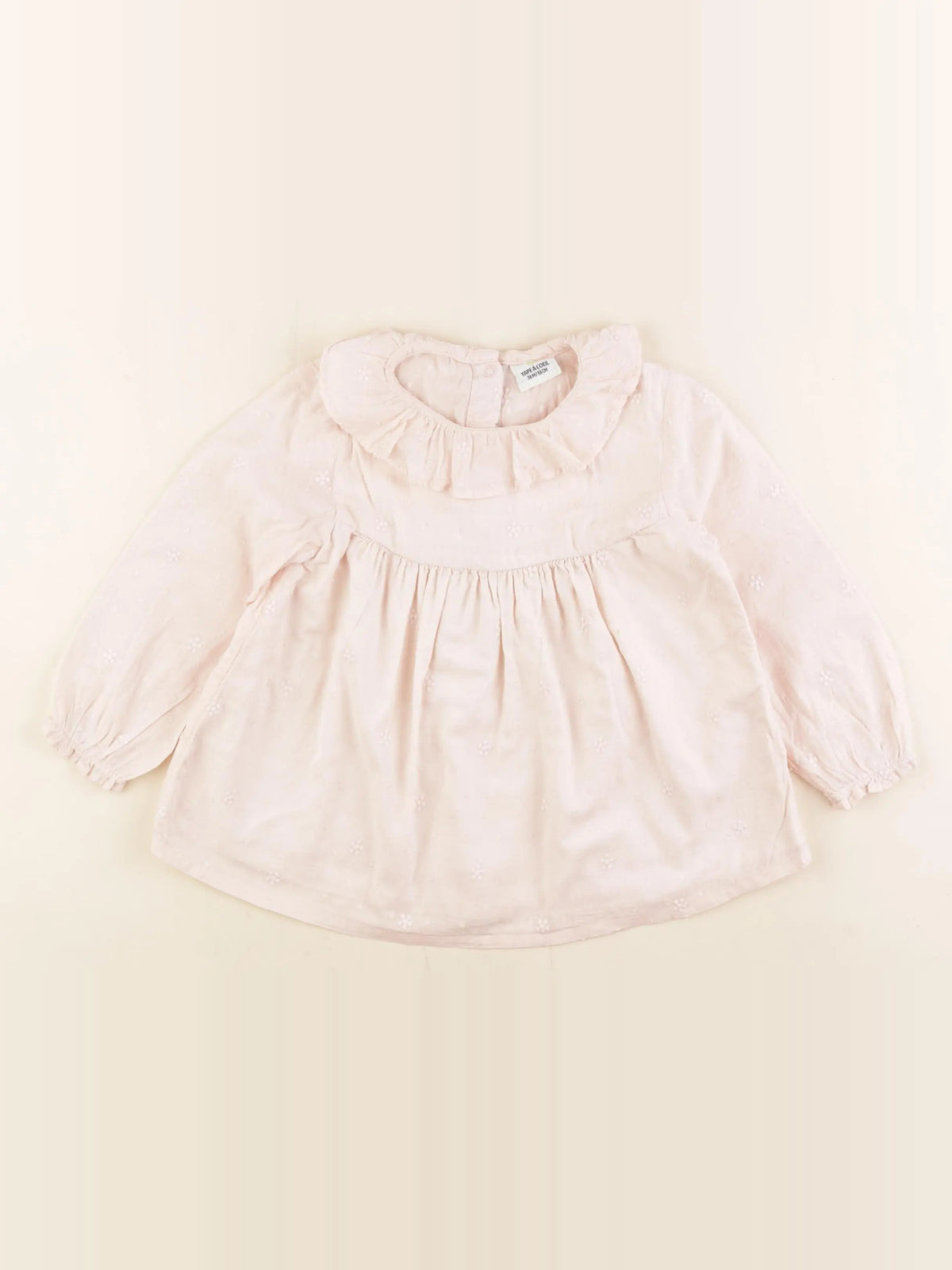 Tape à l'oeil - blouse beige - 36 mois